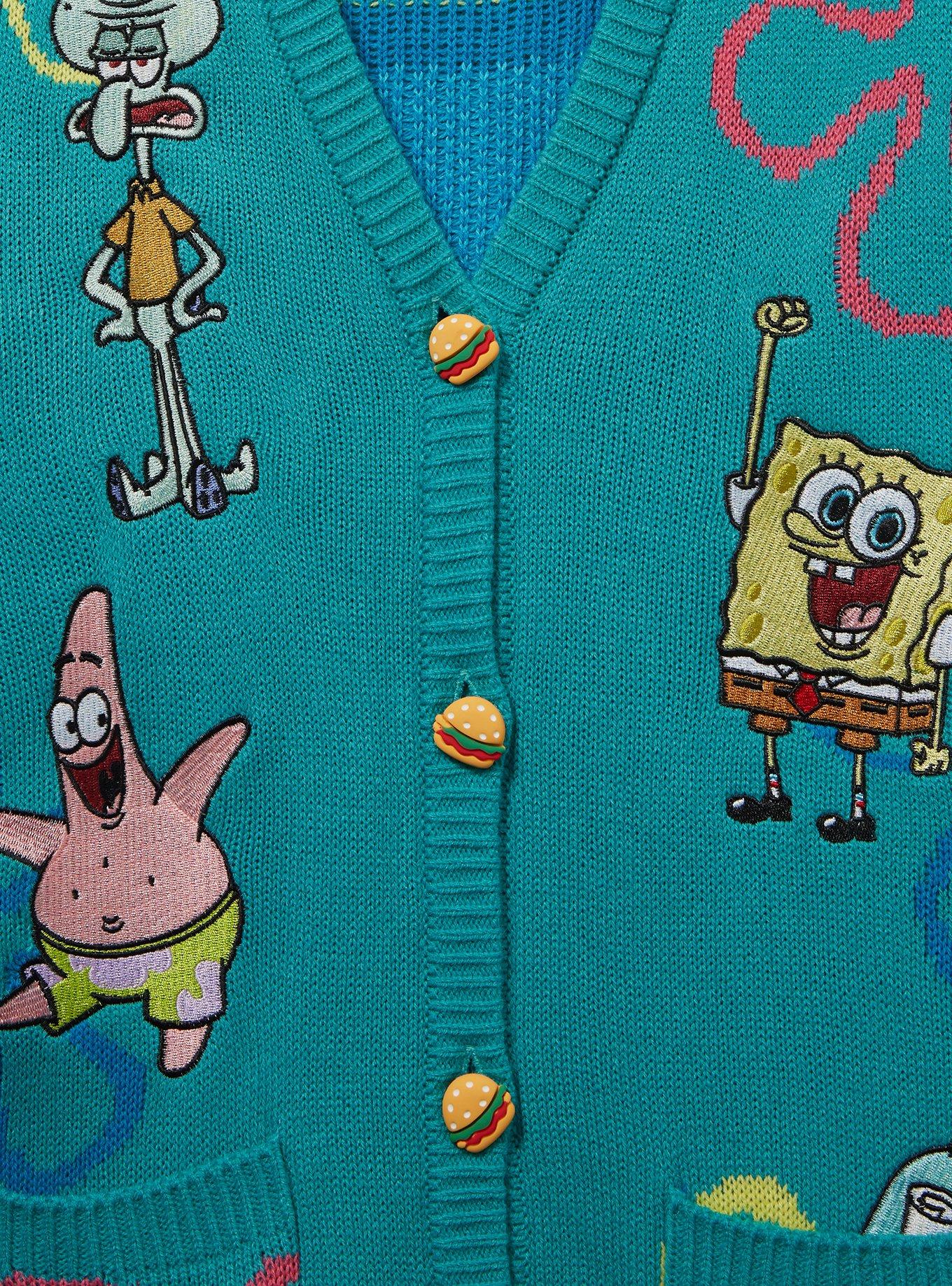 SpongeBob SquarePants Bikini Bottom Cardigan, MULTI, alternate