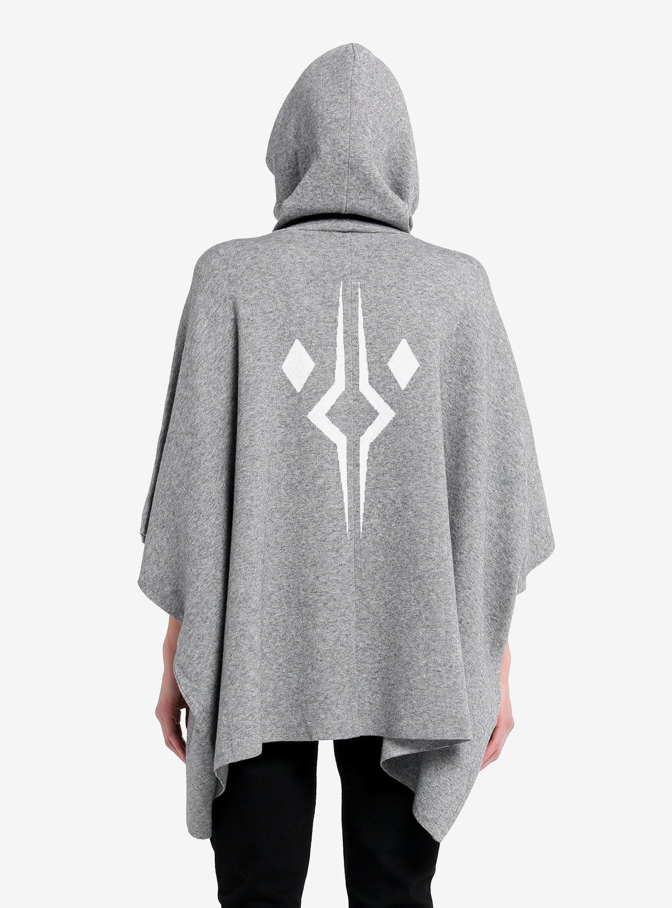 Her Universe Star Wars Ahsoka Tano Lightsabers Hooded Cape Her Universe Exclusive, LIGHT GREY, alternate