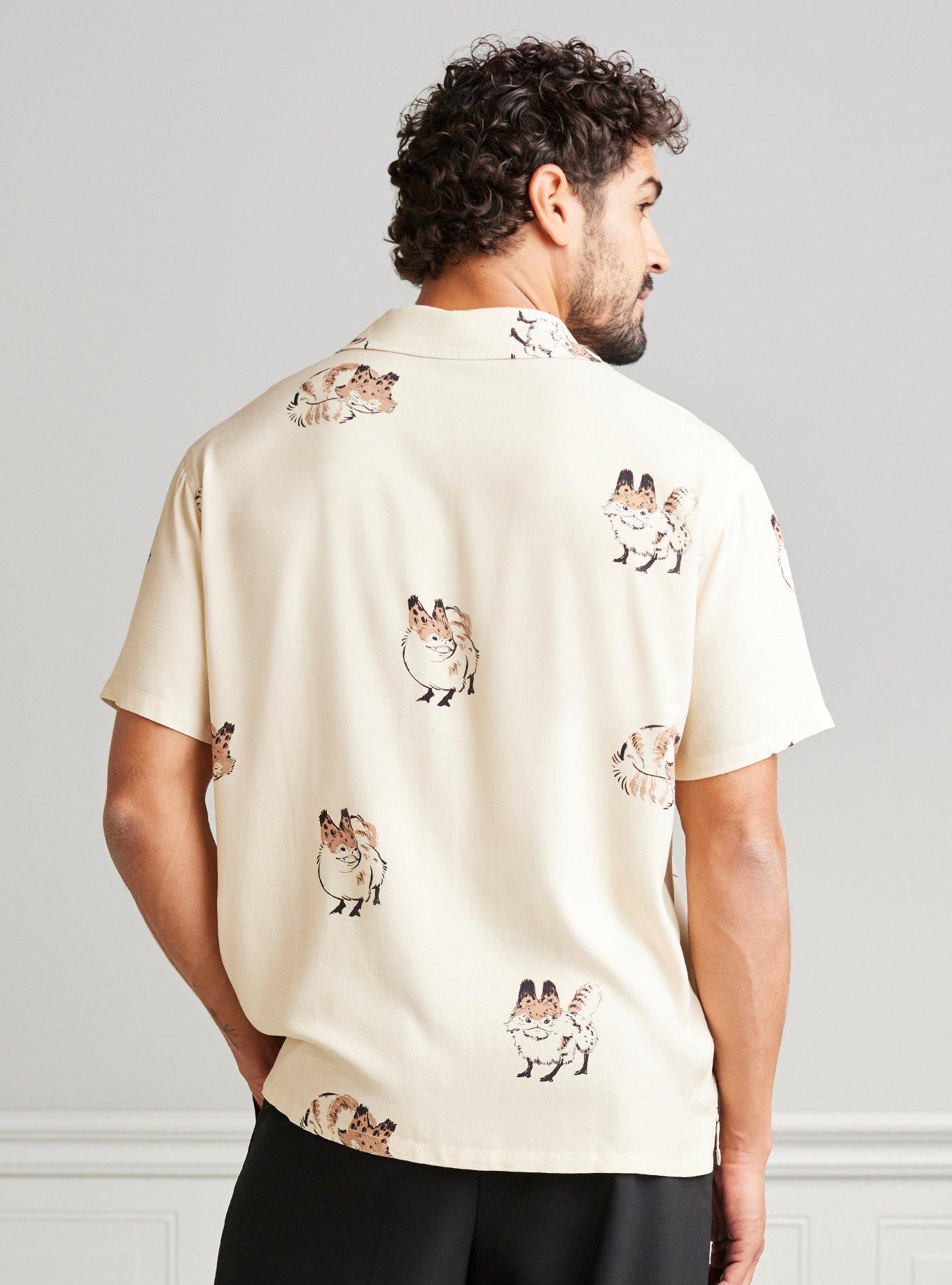 Our Universe Star Wars Loth-Cat Woven Button-Up Shirt Our Universe Exclusive, MULTI, alternate