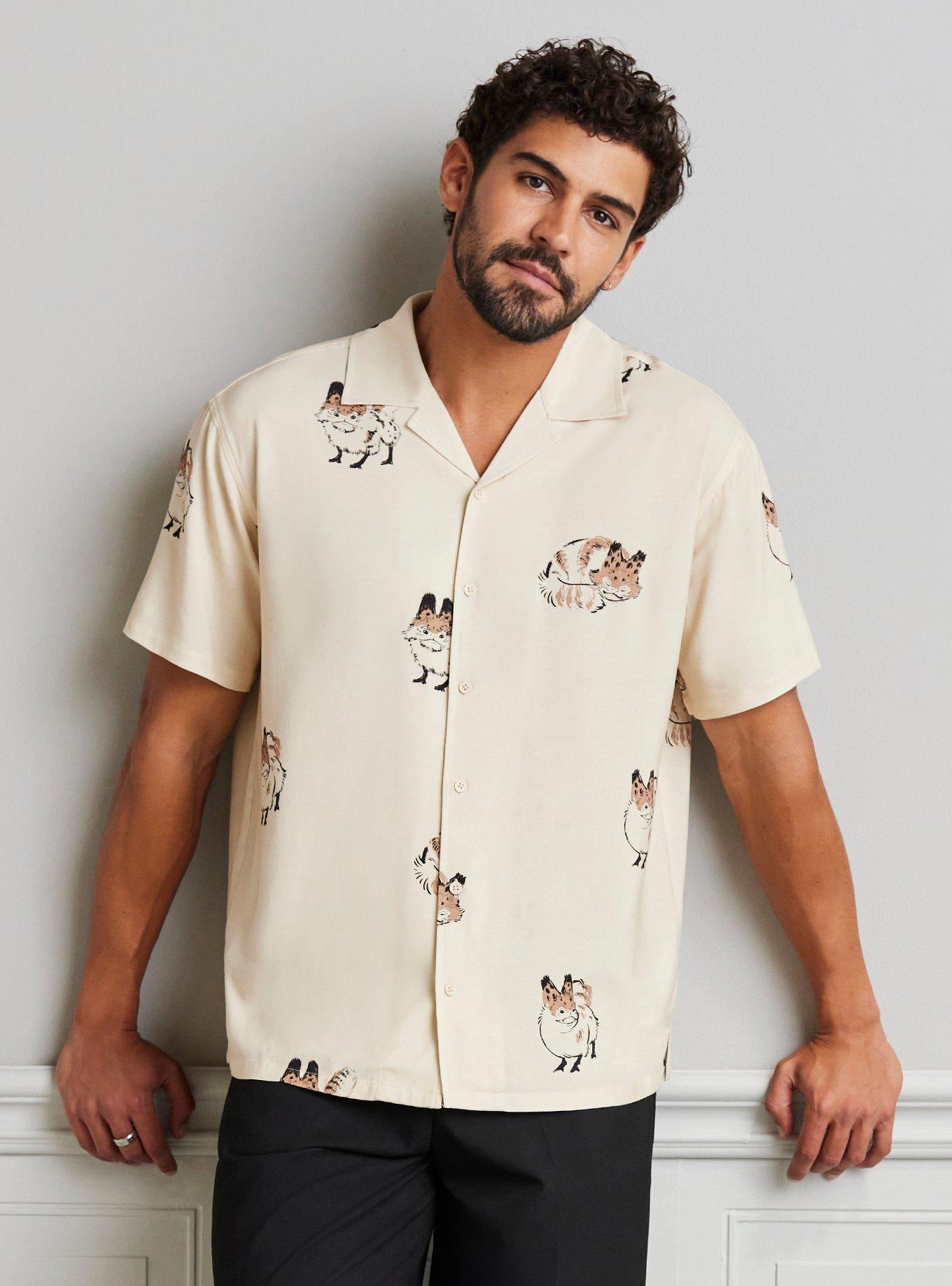 Our Universe Star Wars Loth-Cat Woven Button-Up Shirt Our Universe Exclusive, MULTI, alternate