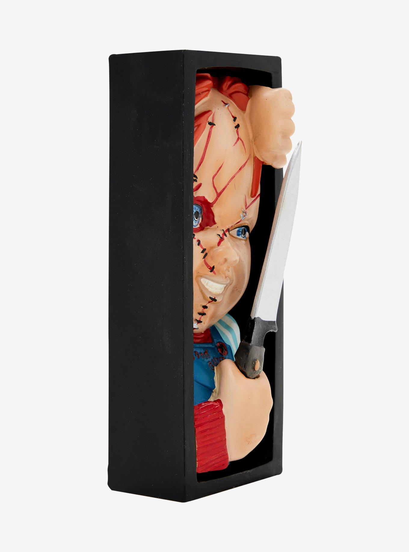 Culturefly Child's Play Nooks Chucky Book Nook Figure, , alternate