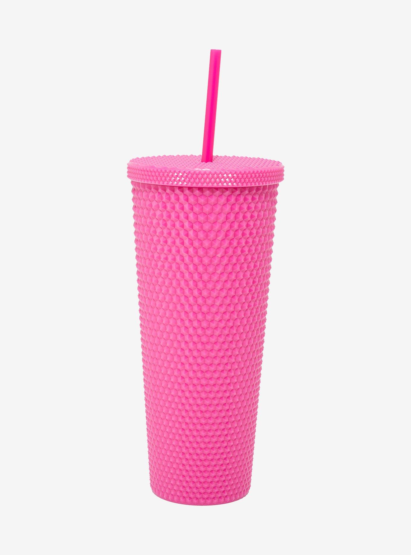 Hello Kitty Pink Pyramid Acrylic Travel Cup, , hi-res