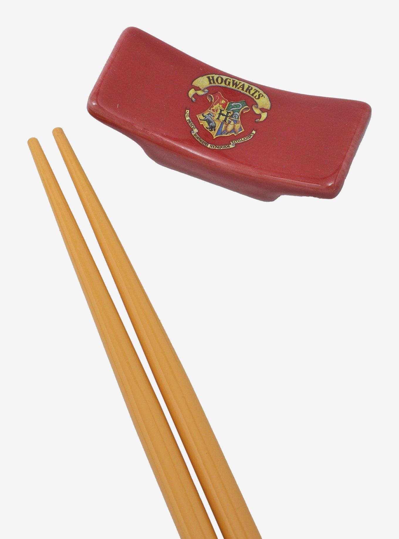 Harry Potter Hogwarts Chopstick and Rest Set, , alternate