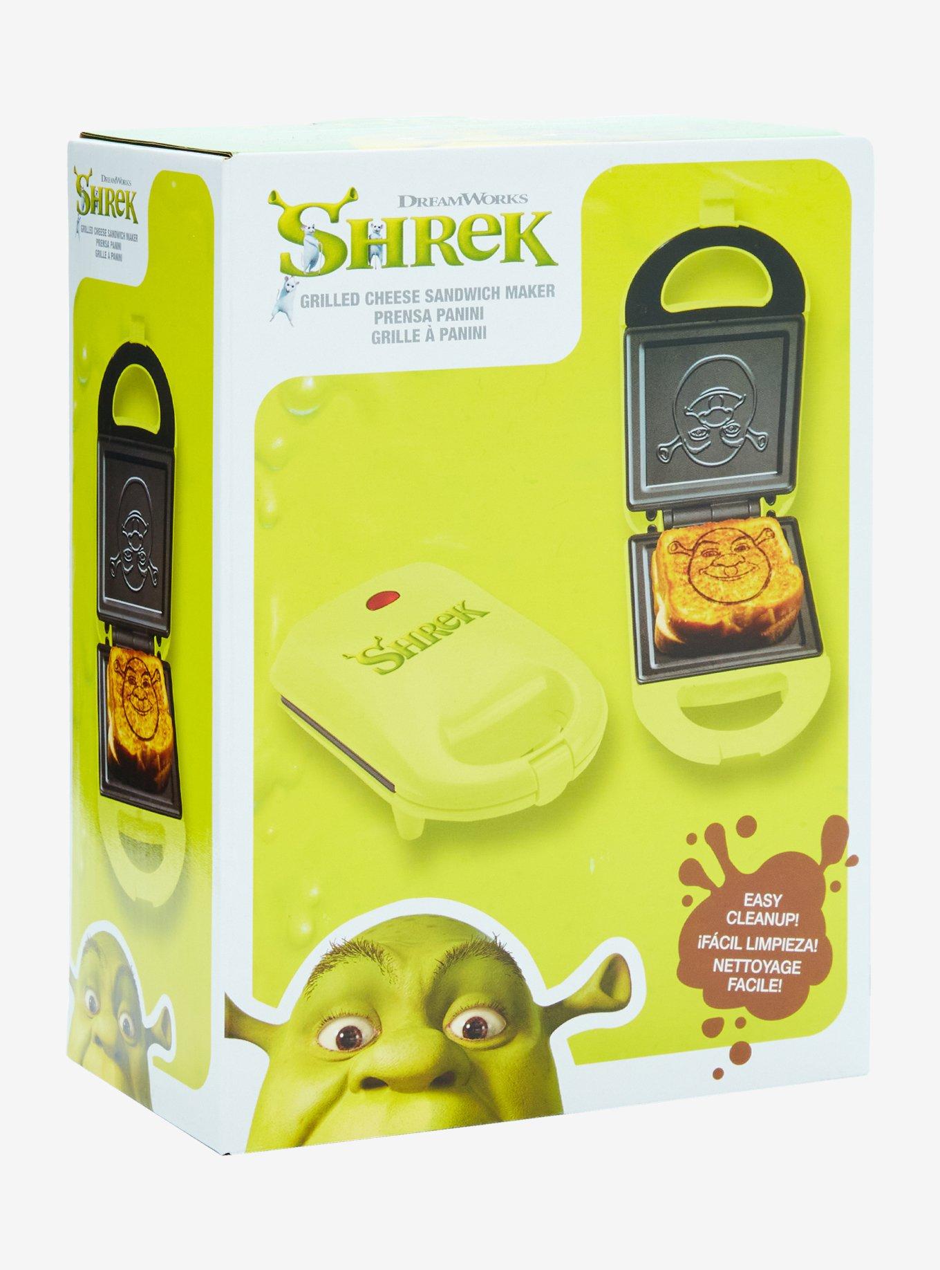 DreamWorks Shrek Ogre Face Grilled Sandwich Maker, , alternate