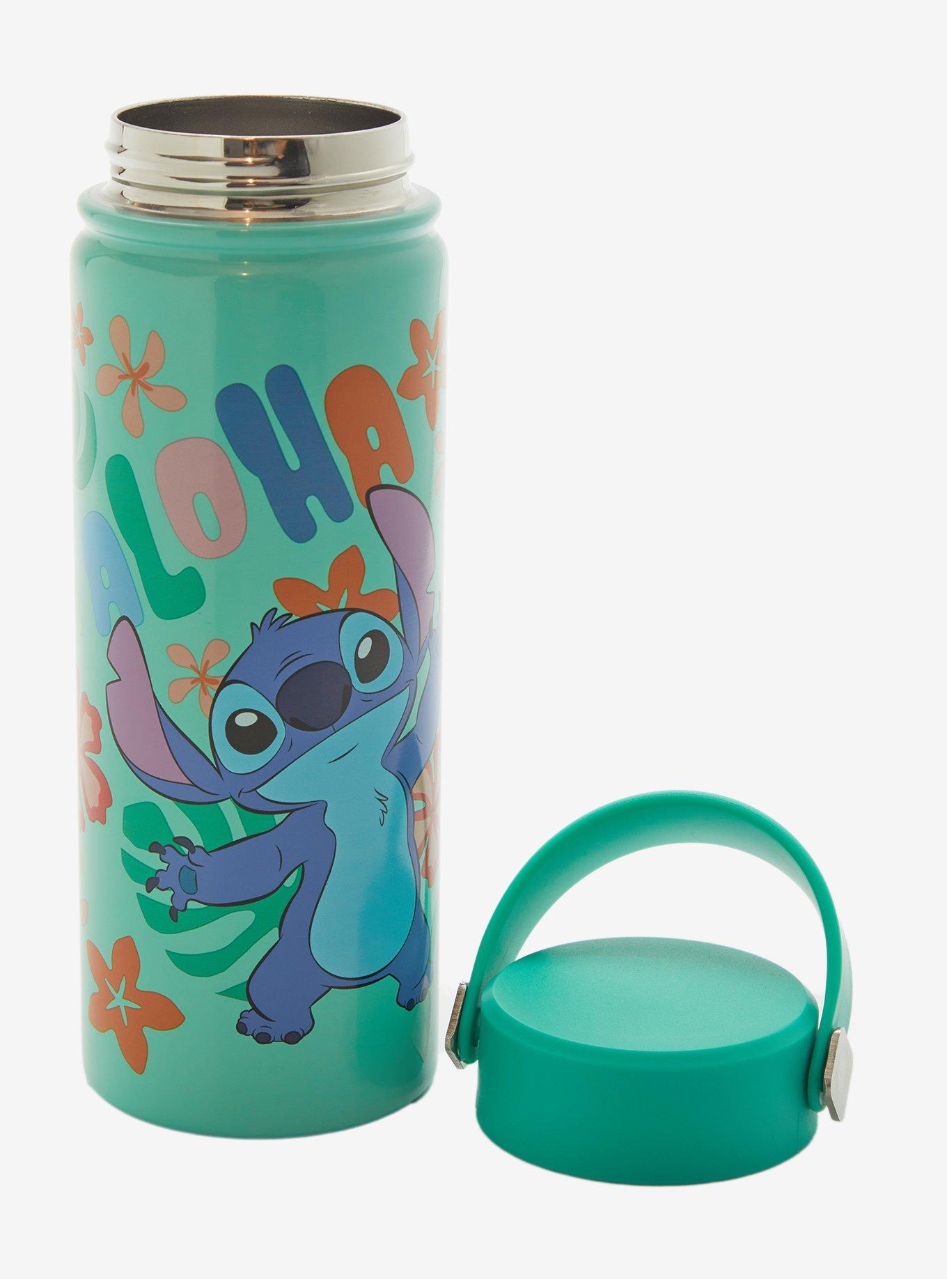 Disney Stitch Aloha Stainless Steel Water Bottle, , alternate