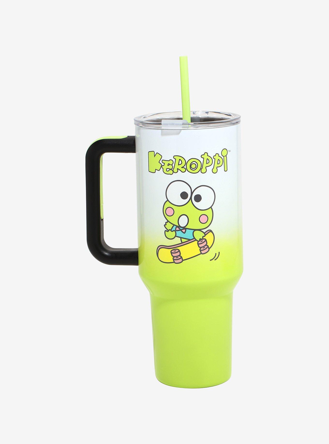 Keroppi Skateboard Stainless Steel Travel Cup, , hi-res