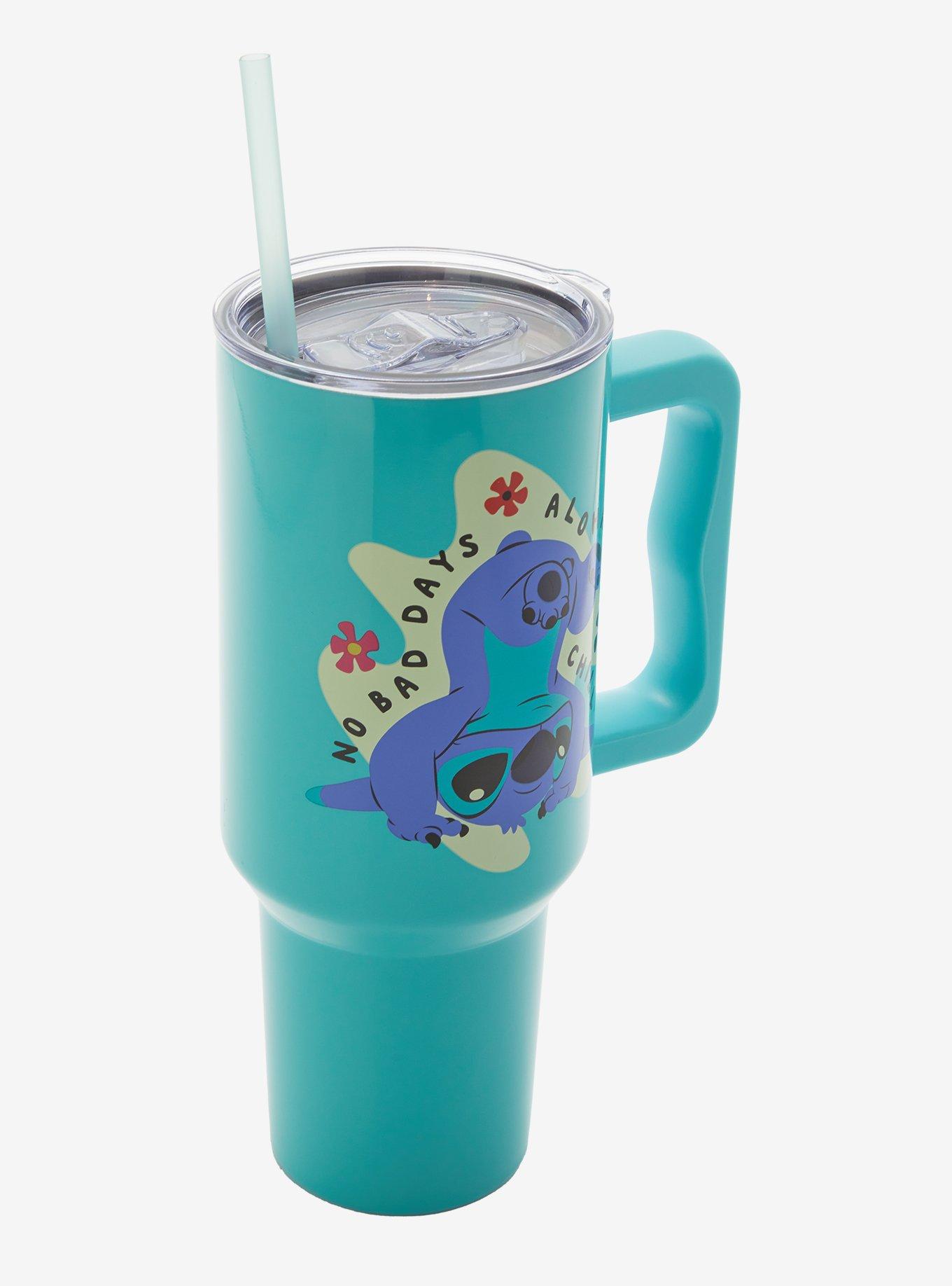 Disney Lilo & Stitch Aloha Travel Mug With Handle, , hi-res