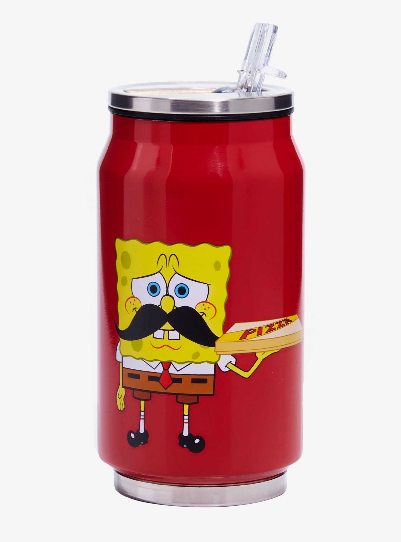 SpongeBob SquarePants Diet Dr. Kelp Soda Can Water Bottle, , hi-res