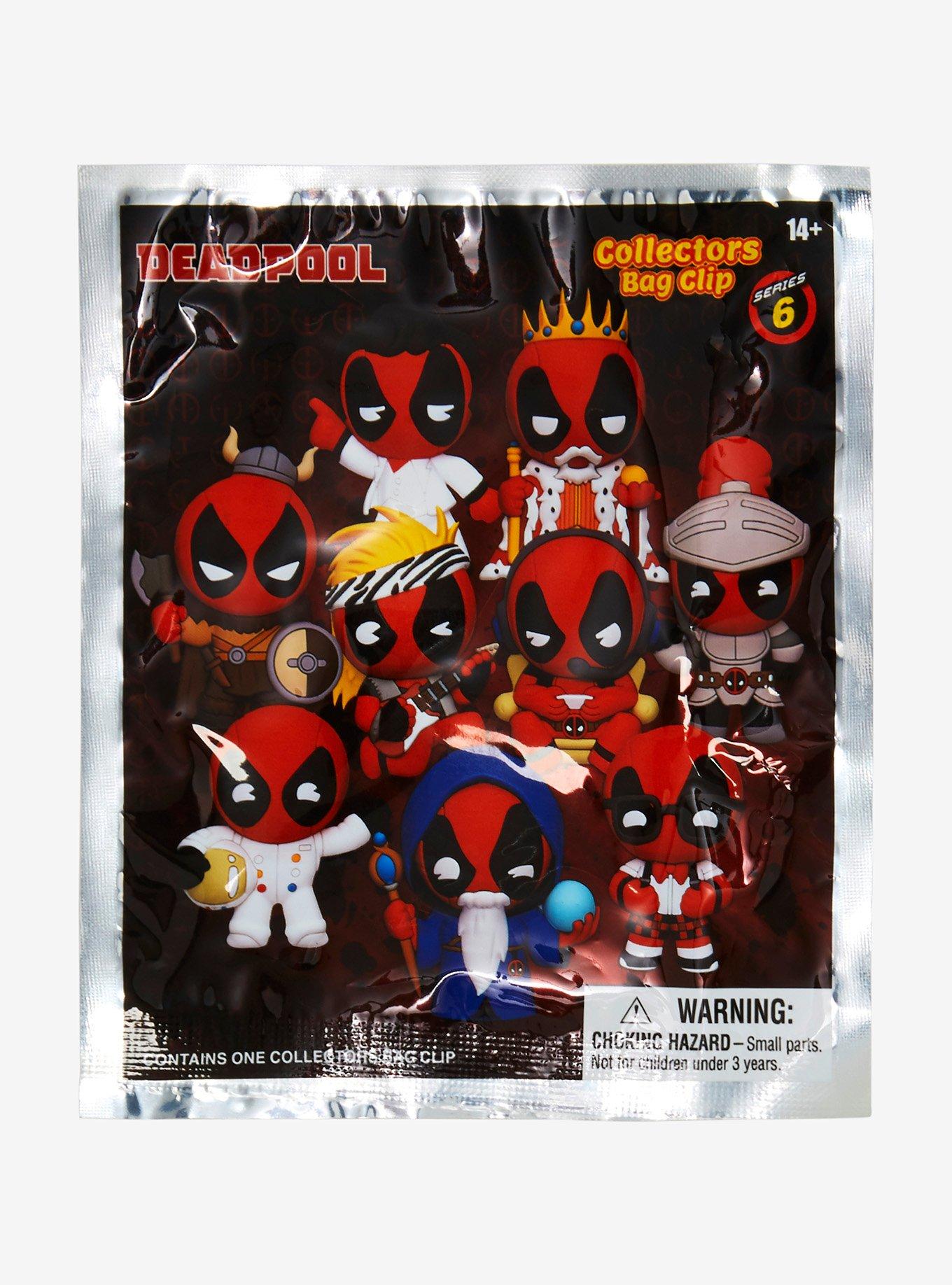 Marvel Deadpool Costumes Series 6 Blind Bag Figural Bag Clip