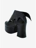 Strange Cvlt Black Vampira Platform Heels, MULTI, alternate