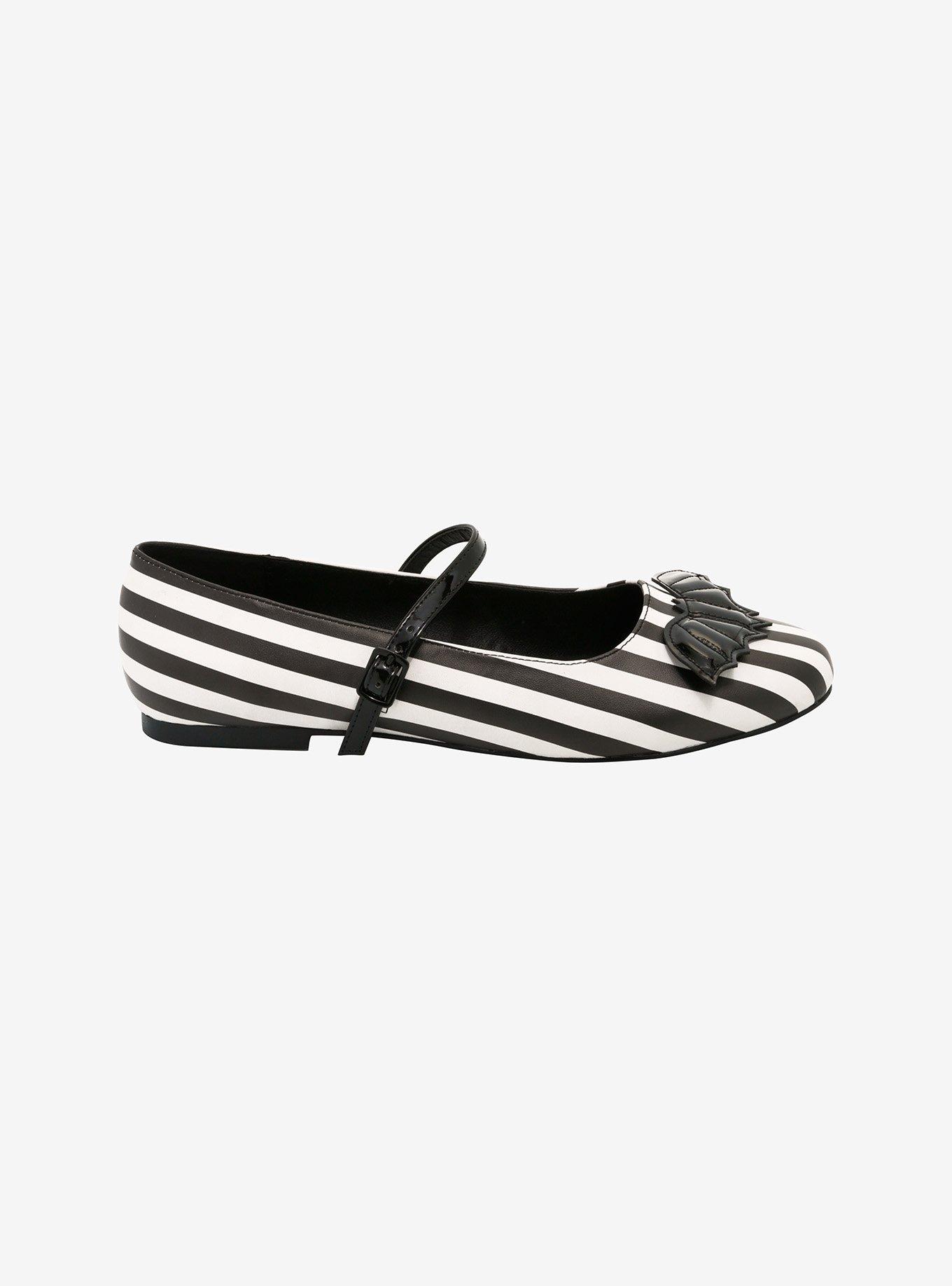 Strange Cvlt Stripe Bat Flats, MULTI, alternate