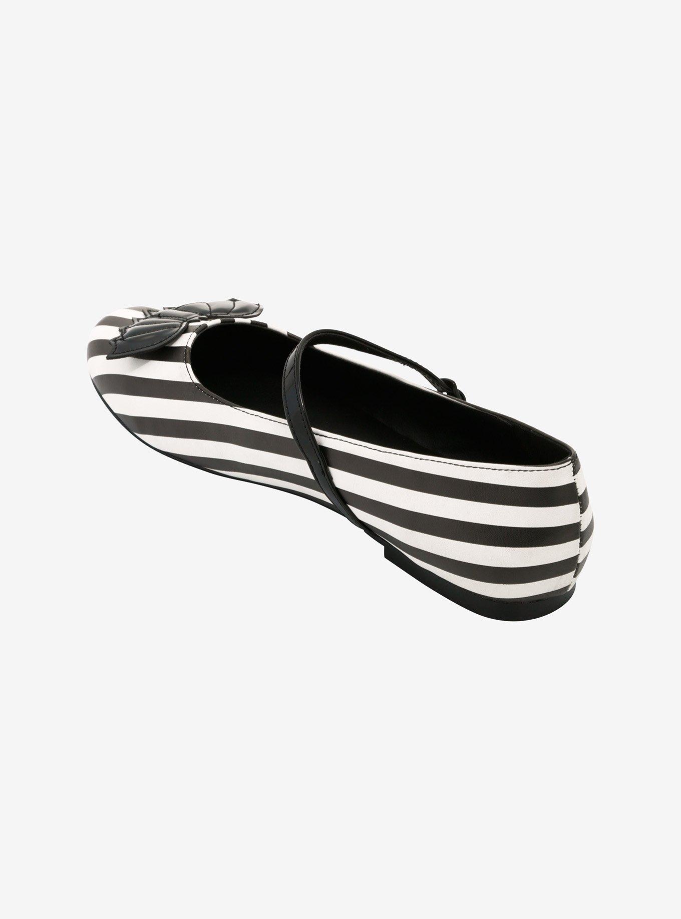 Strange Cvlt Stripe Bat Flats, MULTI, alternate