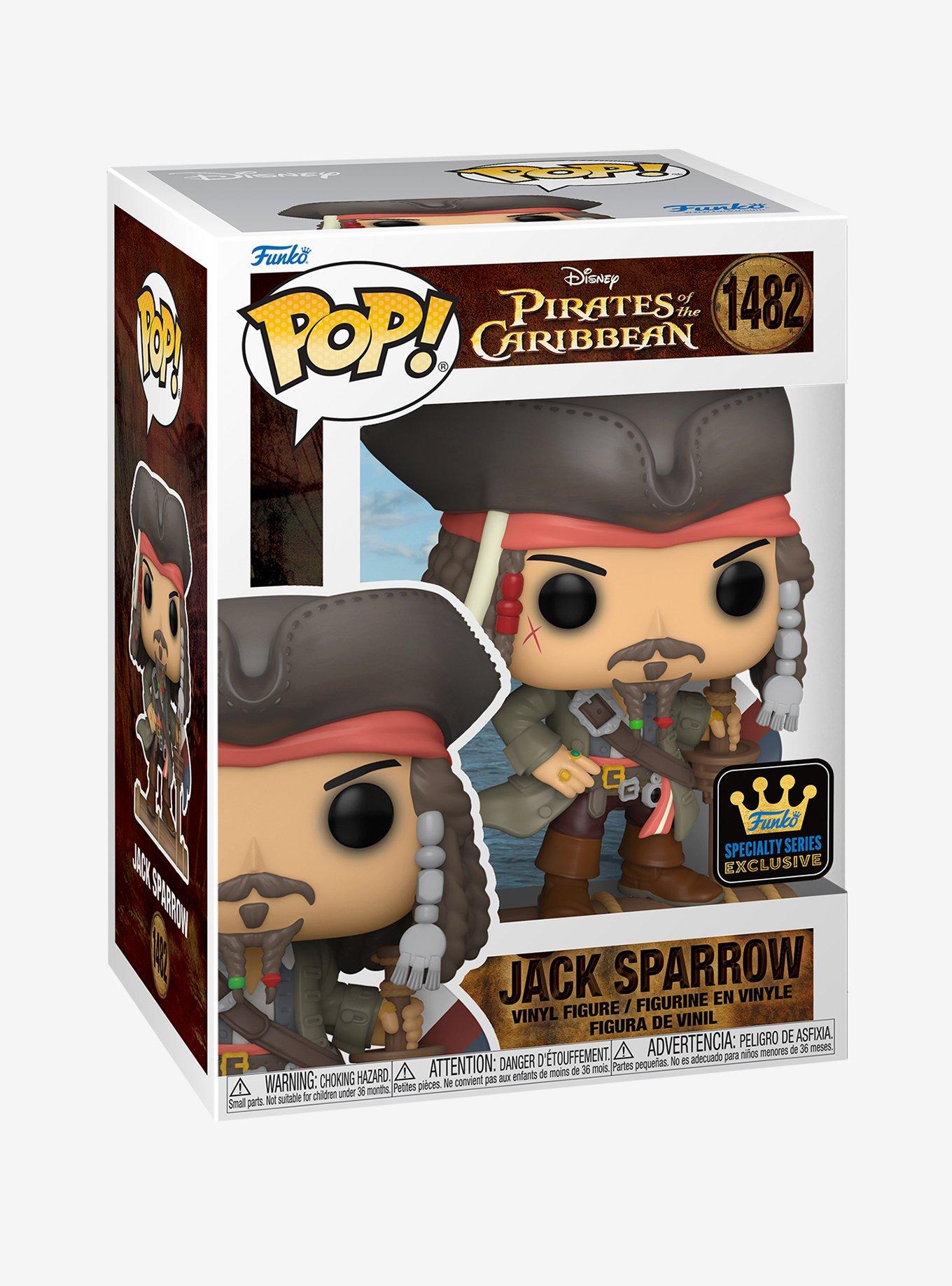 Funko Disney Pirates Of The Caribbean Pop! Jack Sparrow Vinyl Figure Funko Specialty Series Exclusive, , hi-res