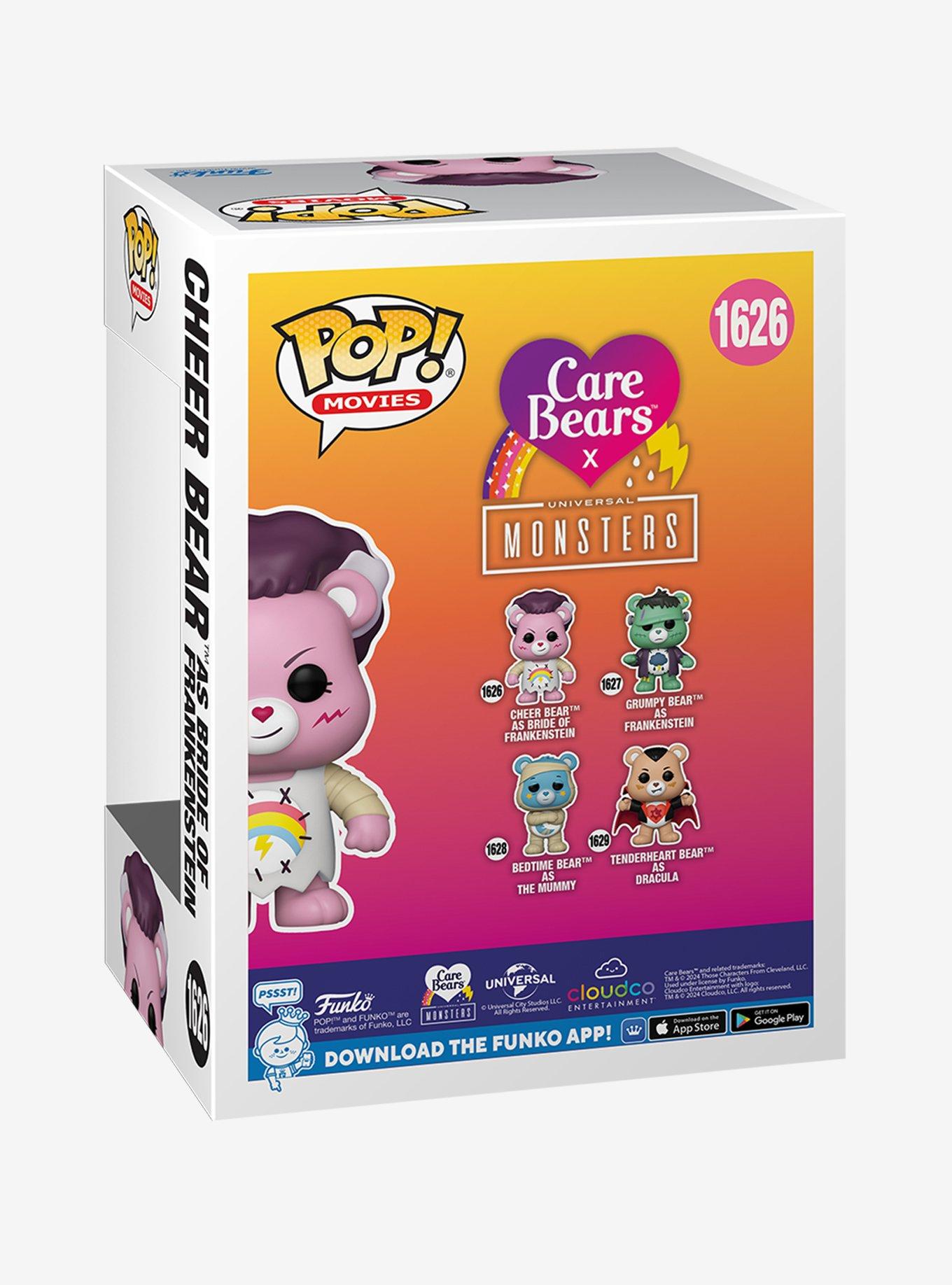 Funko Care Bears X Universal Monsters Pop! Movies Cheer Bear As Bride Of Frankenstein Vinyl Figure