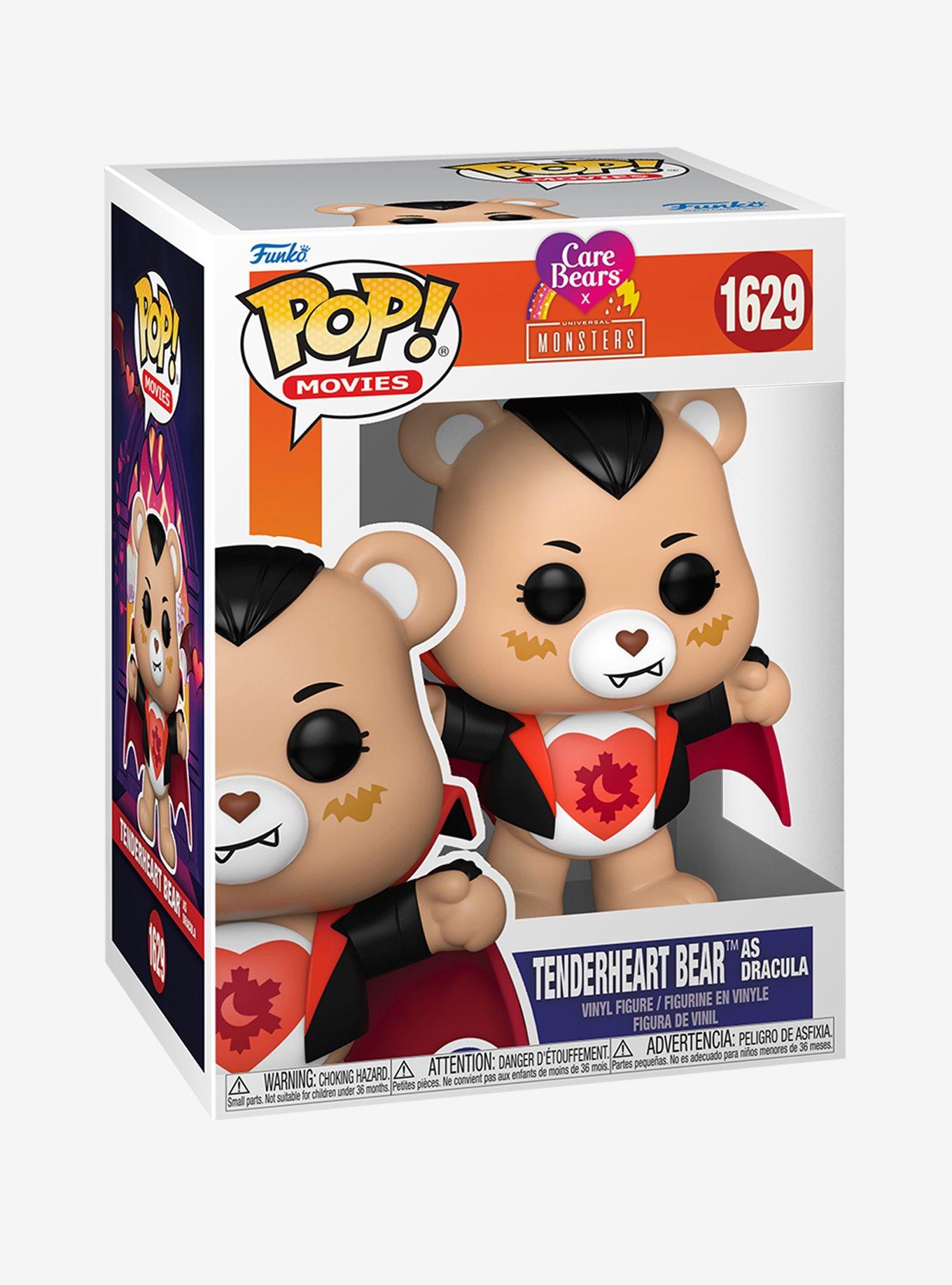 Funko Care Bears X Universal Monsters Pop! Movies Tenderheart Bear As Dracula Vinyl Figure