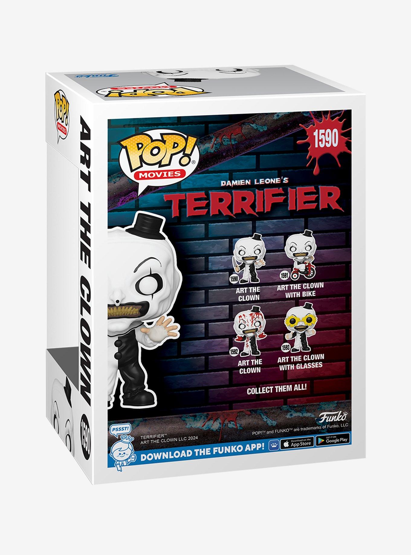 Funko Terrifier Pop! Movies Art The Clown Vinyl Figure, , alternate