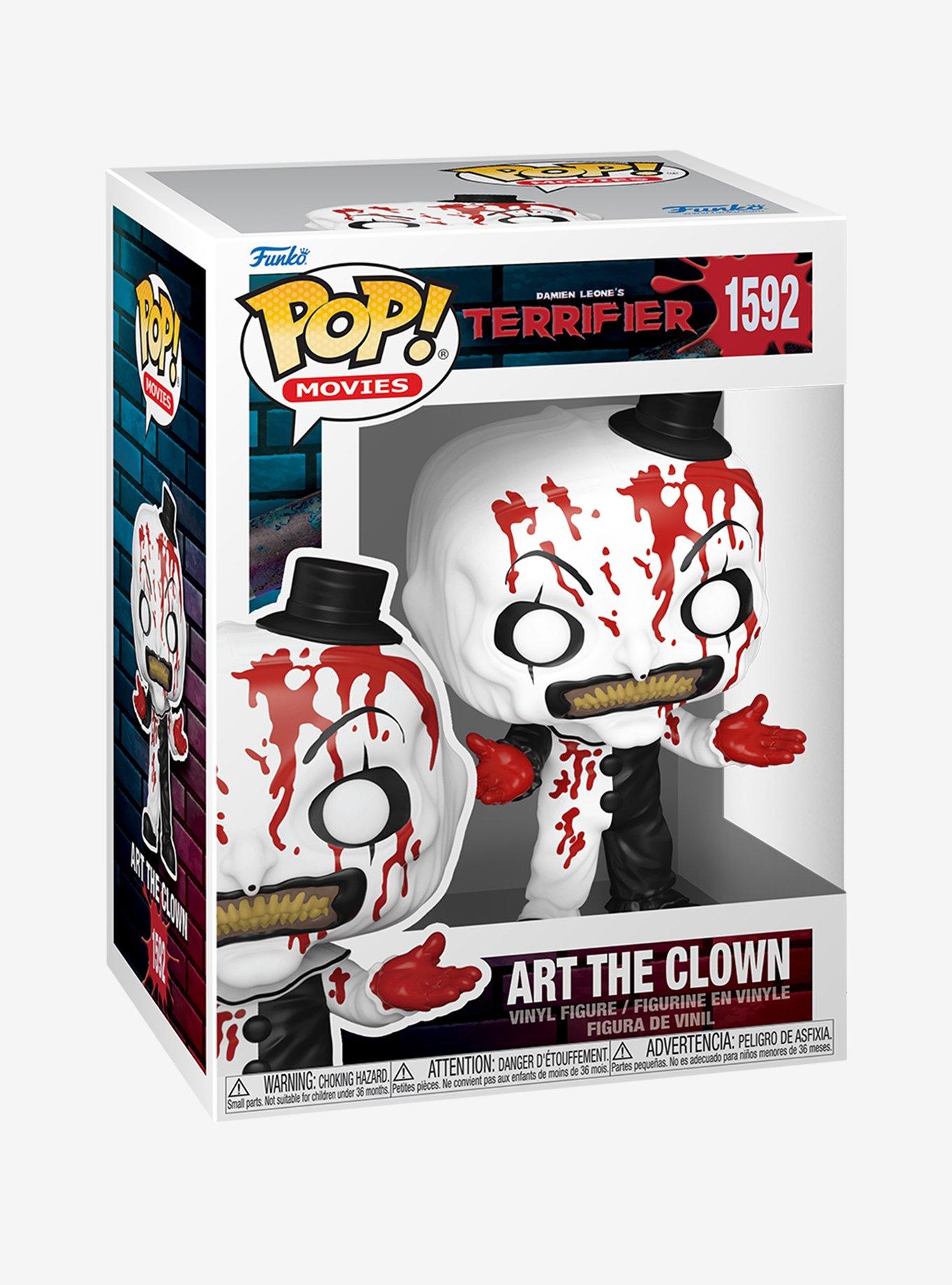 Funko Terrifier Pop! Movies Art The Clown (Bloody) Vinyl Figure, , hi-res