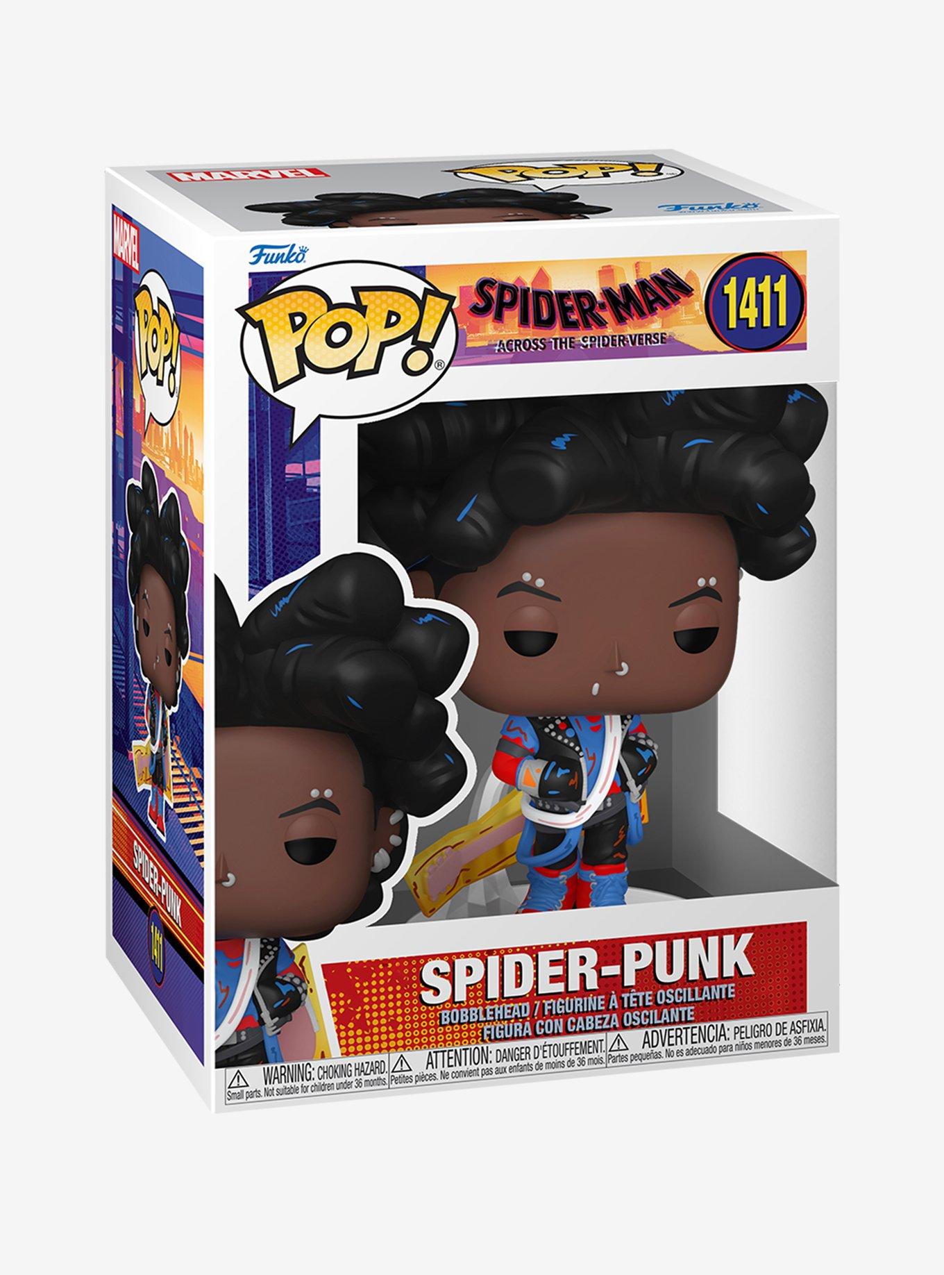 Funko Marvel Spider-Man Pop! Spider-Punk (Unmasked) Vinyl Bobble-Head, , hi-res