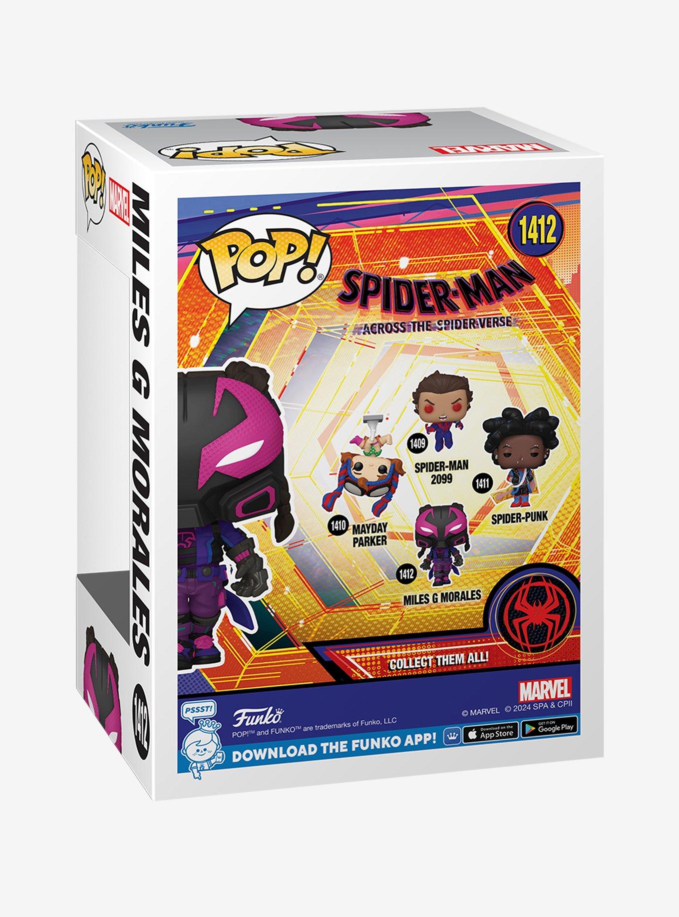 Funko Marvel Spider-Man Pop! Miles G. Morales Vinyl Bobble-Head, , alternate