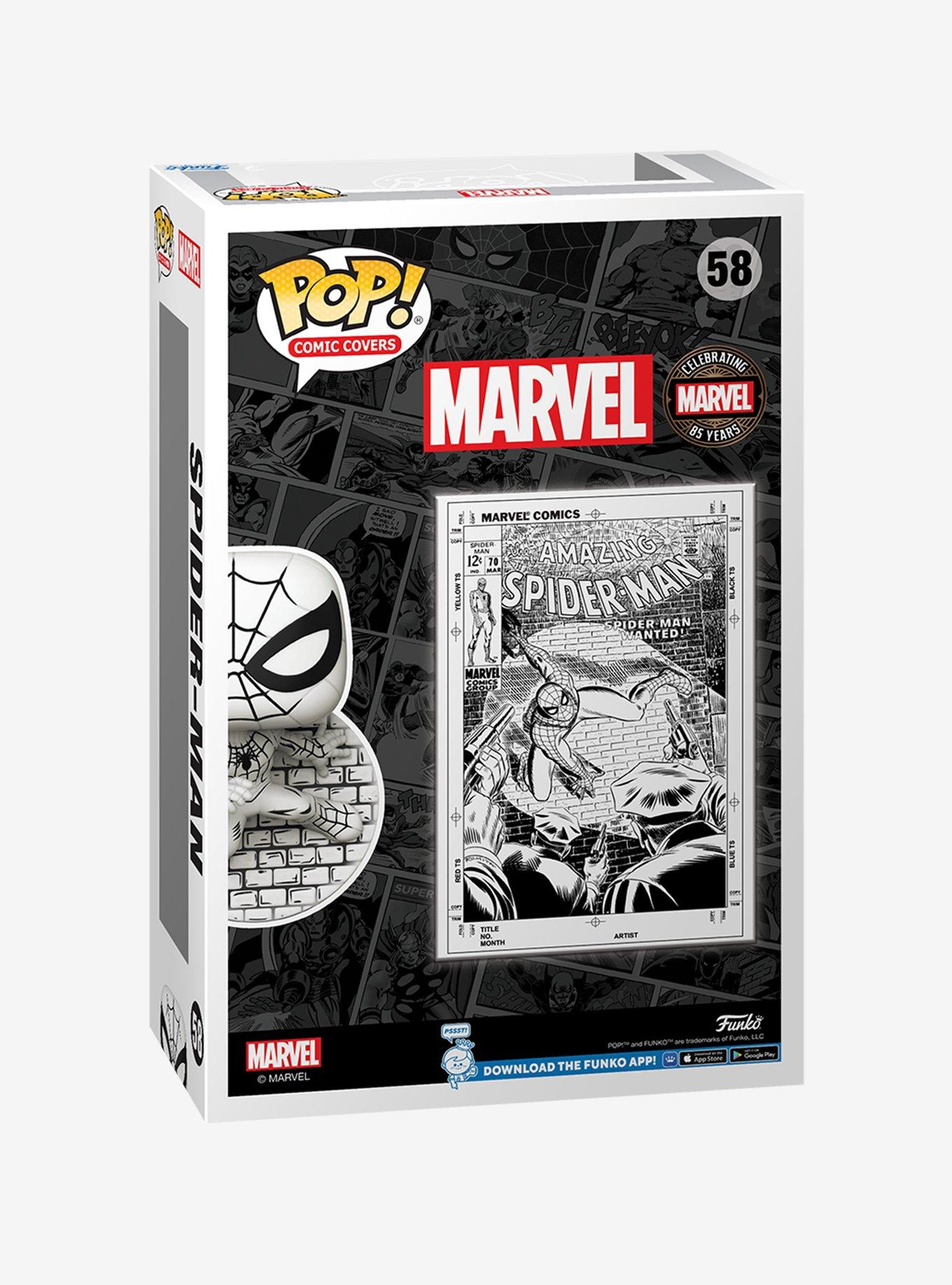 Funko Spider-Man Pop! Comic Covers Spider-Man Vinyl Figure, , alternate