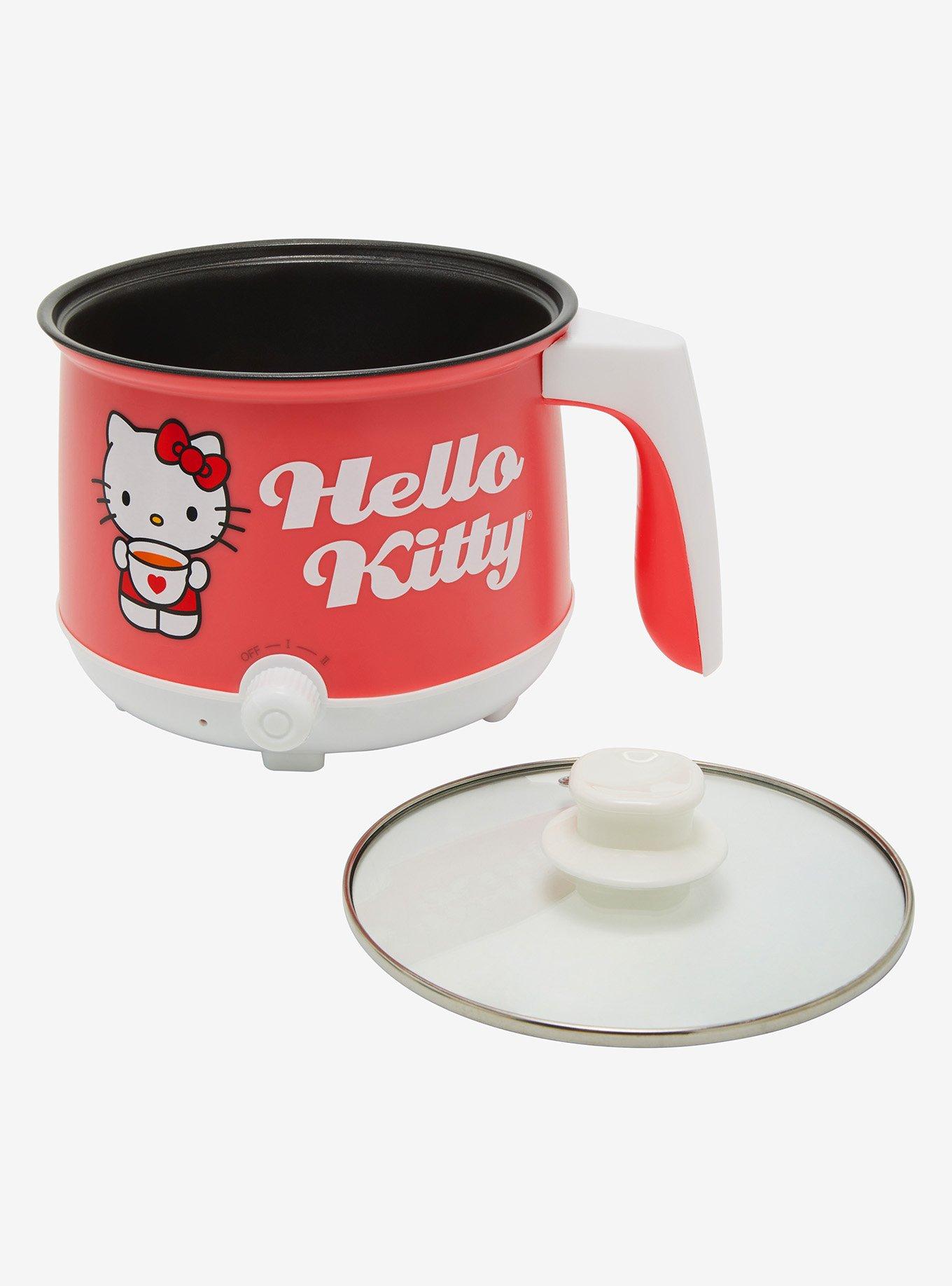 Sanrio Hello Kitty Retro Hot Pot and Bowl Set, , alternate