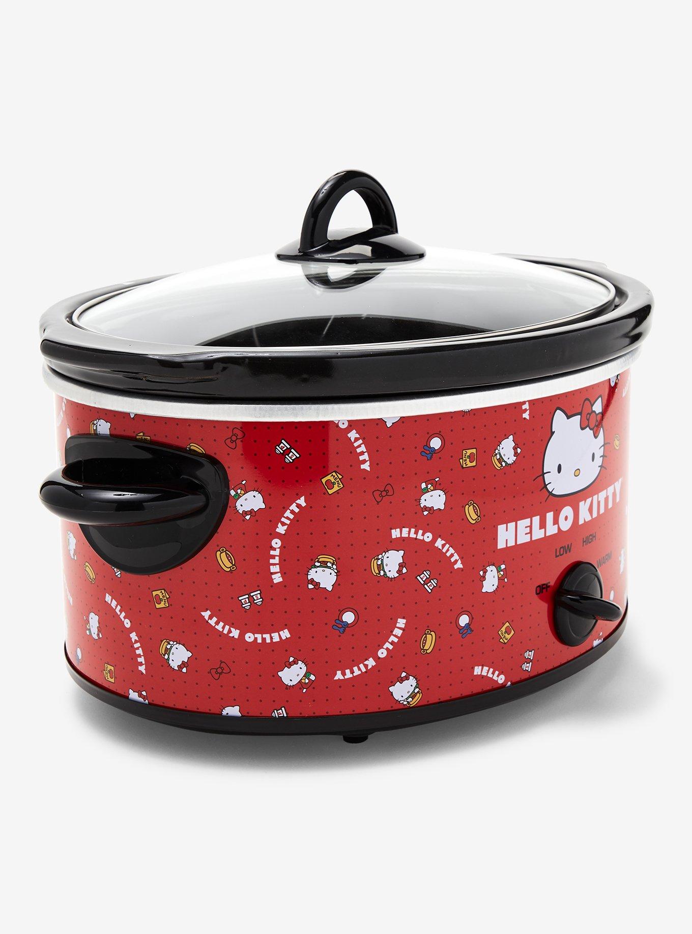 Sanrio Hello Kitty Icons Allover Print 5-Quart Slow Cooker