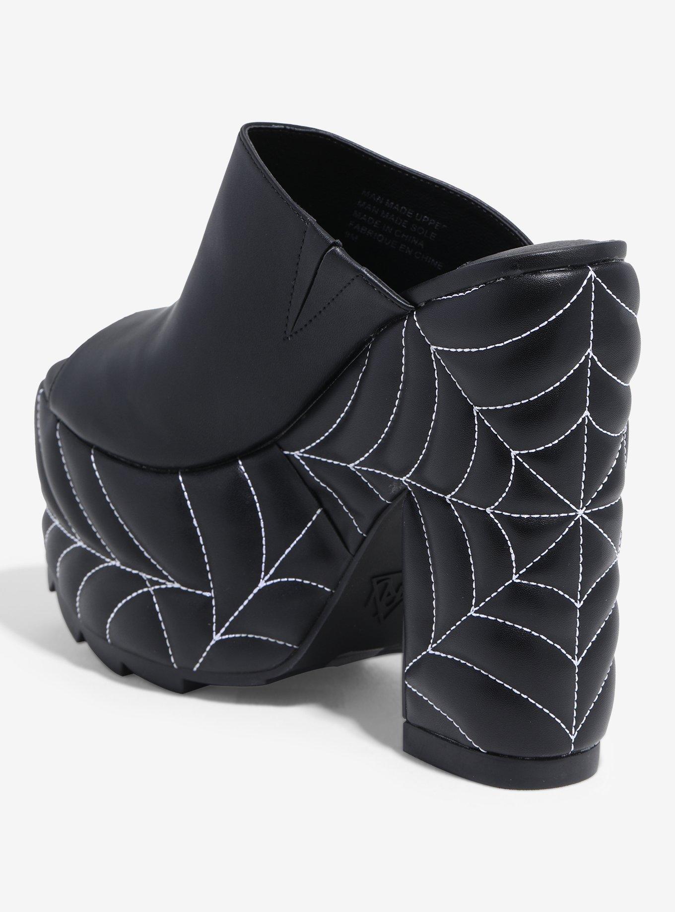 YRU Dream Spiderweb Platform Heels, MULTI, alternate