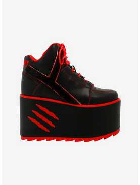 Strange Cvlt X Gloomy Bear Qozmo Platform Sneakers, , hi-res