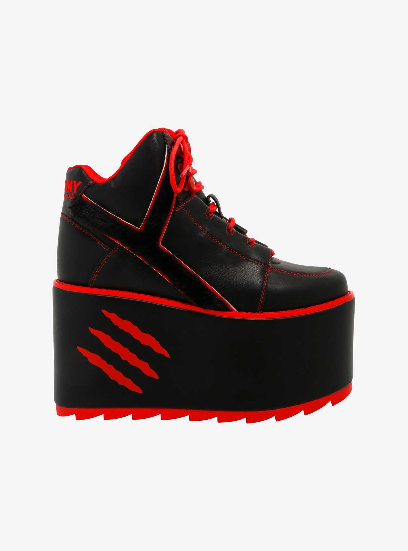 Strange Cvlt X Gloomy Bear Qozmo Platform Sneakers, , hi-res