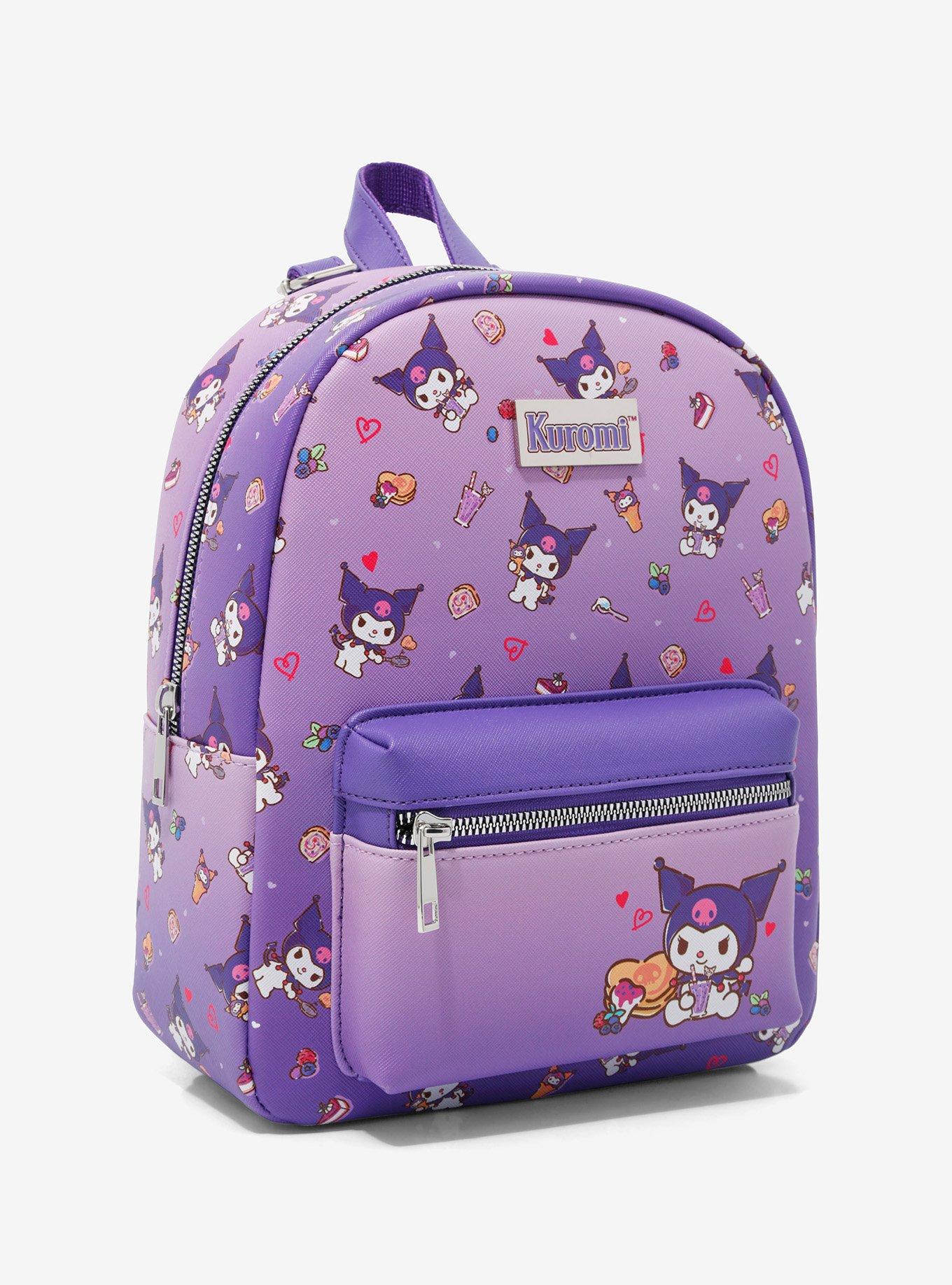 Kuromi Sweets & Treats Mini Backpack, , alternate