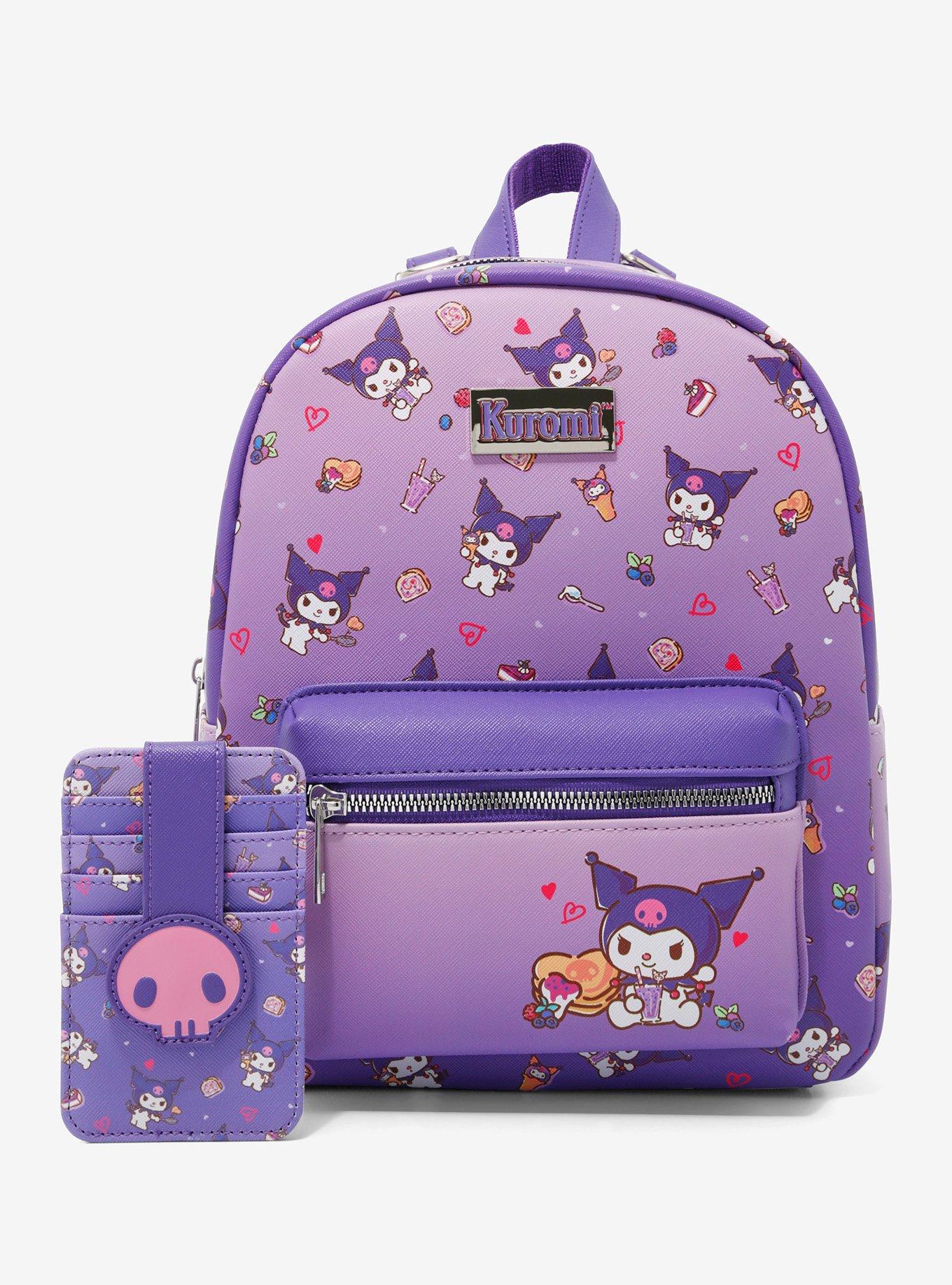 Kuromi Sweets & Treats Mini Backpack, , alternate
