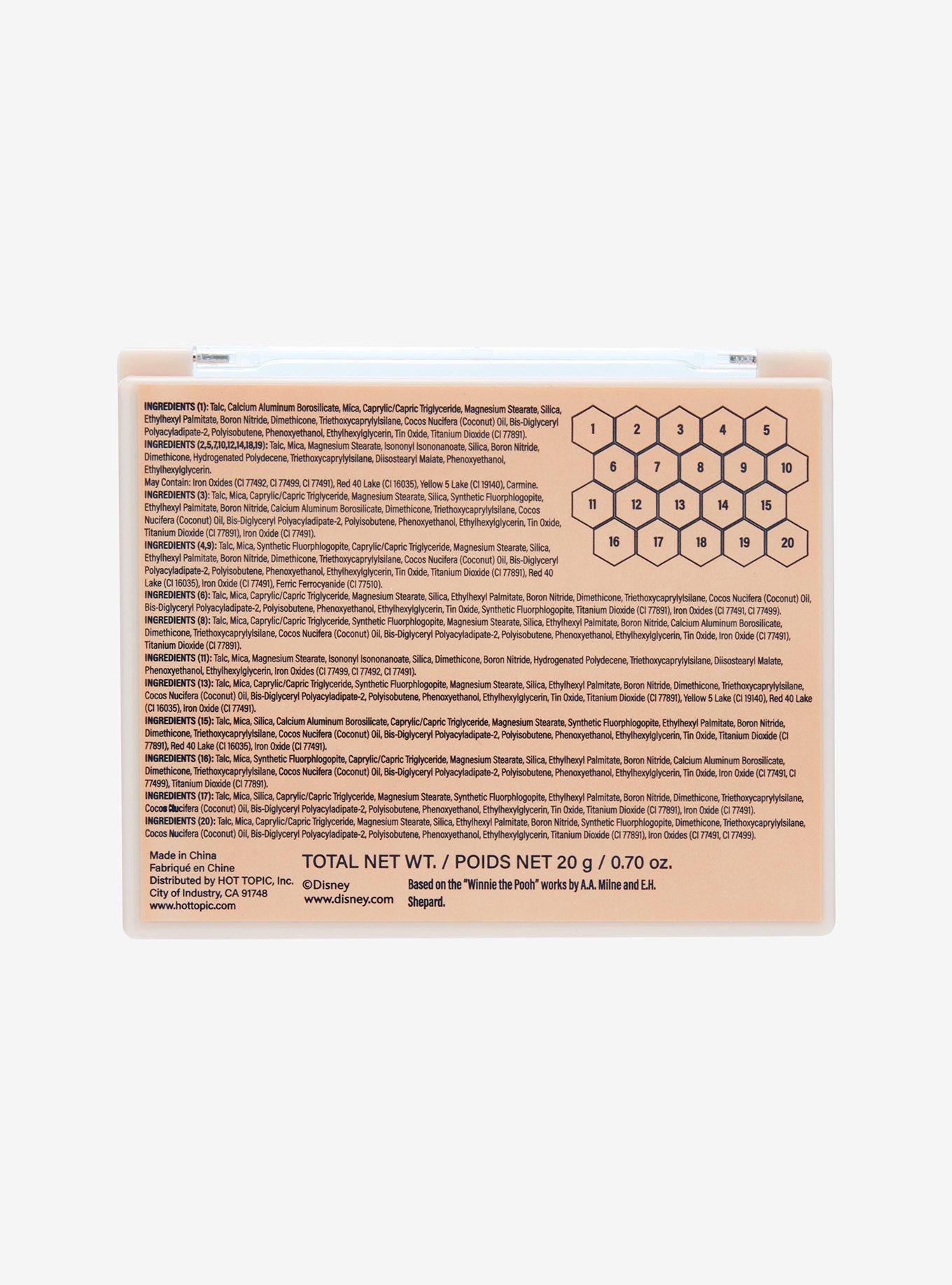 Disney Winnie The Pooh Honeycomb Eyeshadow Palette, , alternate