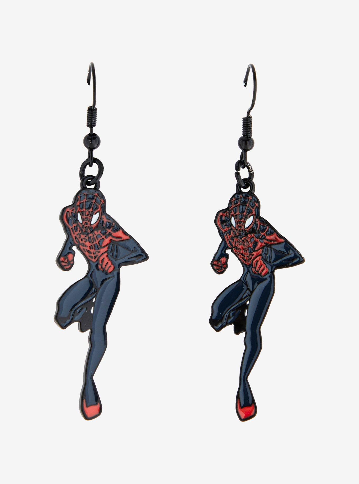 Marvel Spider-Man Miles Morales Hook Earrings, , alternate