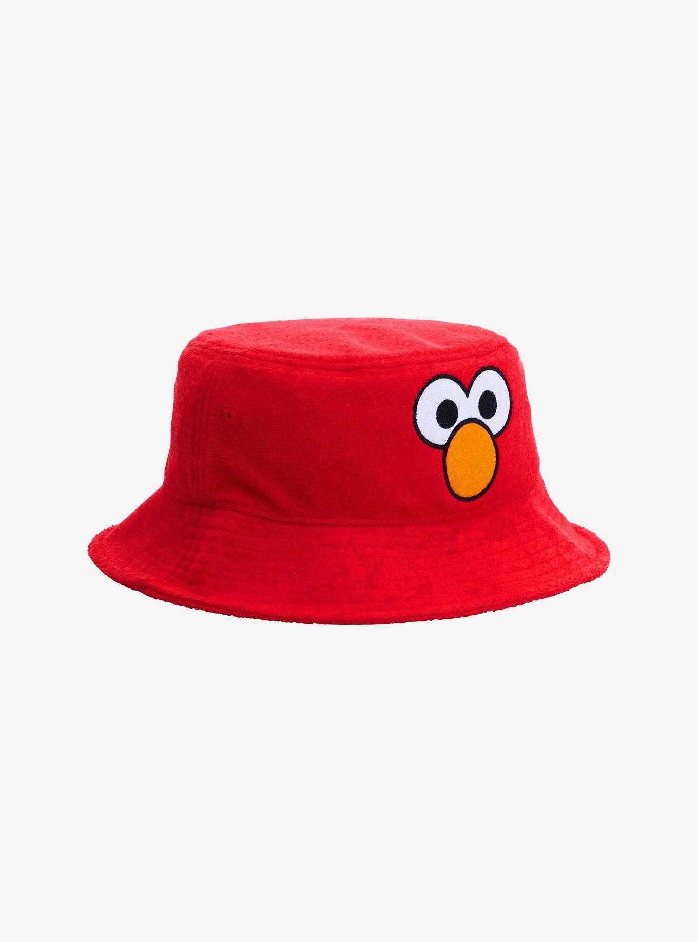 Sesame Street Elmo Face Bucket Hat