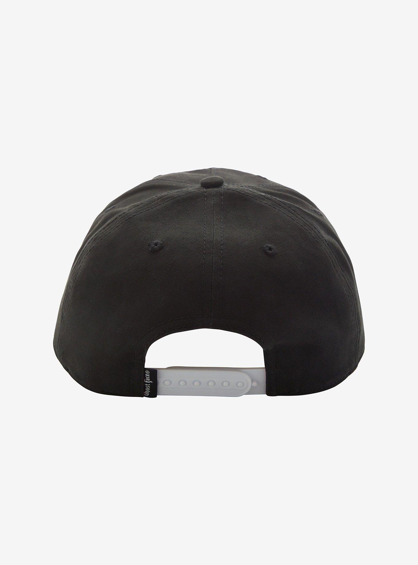Ghost Face Patch Snapback Hat, , alternate