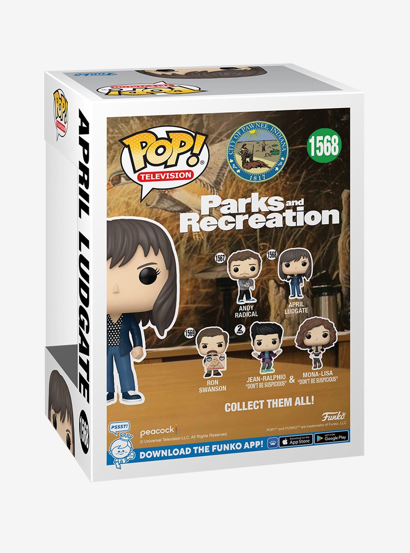 Funko Parks And Recreation Pop! Television April Ludgate Vinyl Figure, , alternate