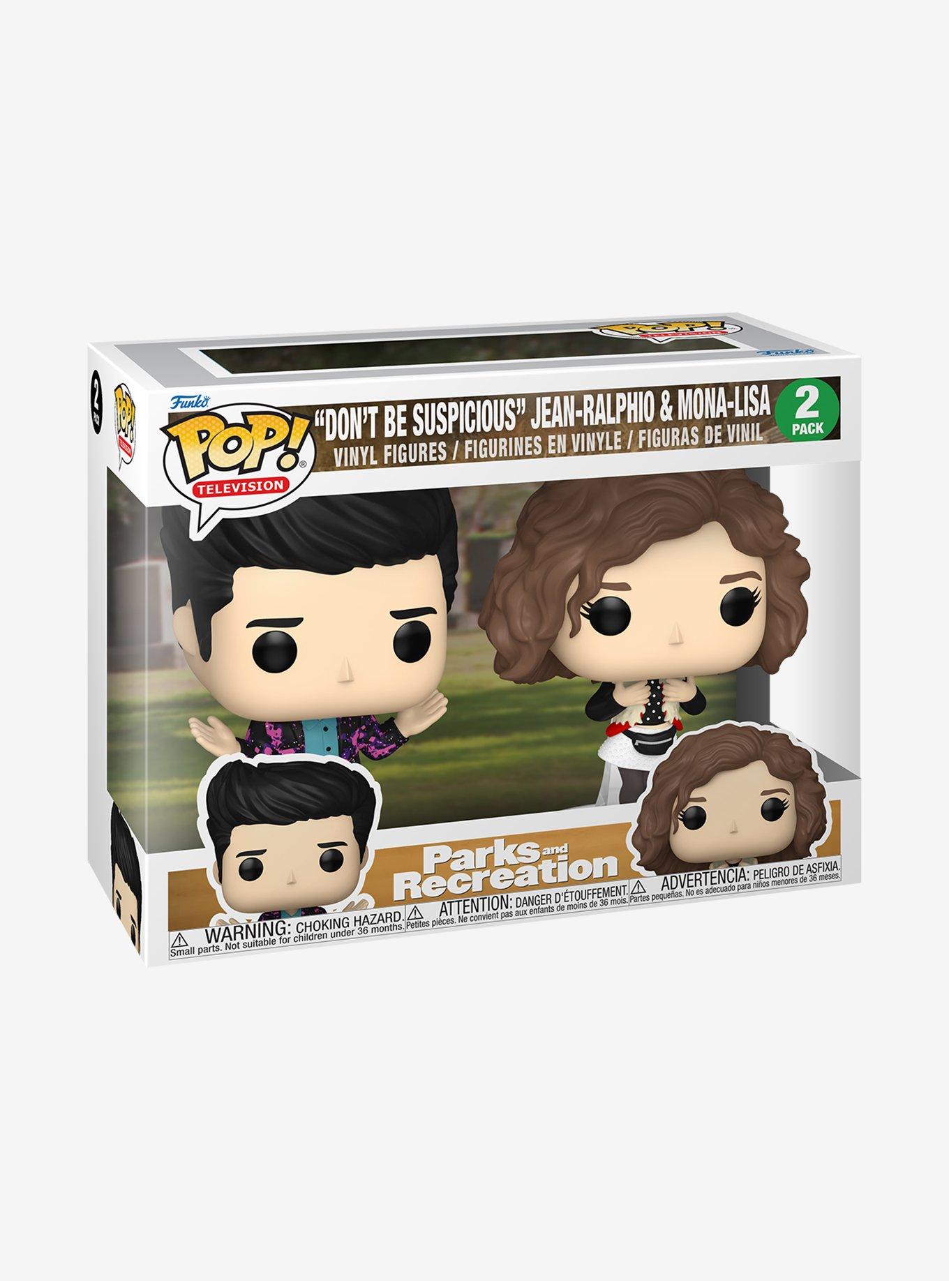 Funko Parks And Recreation Pop! Television Jean-Ralphio & Mona-Lisa Vinyl Figure Set, , alternate