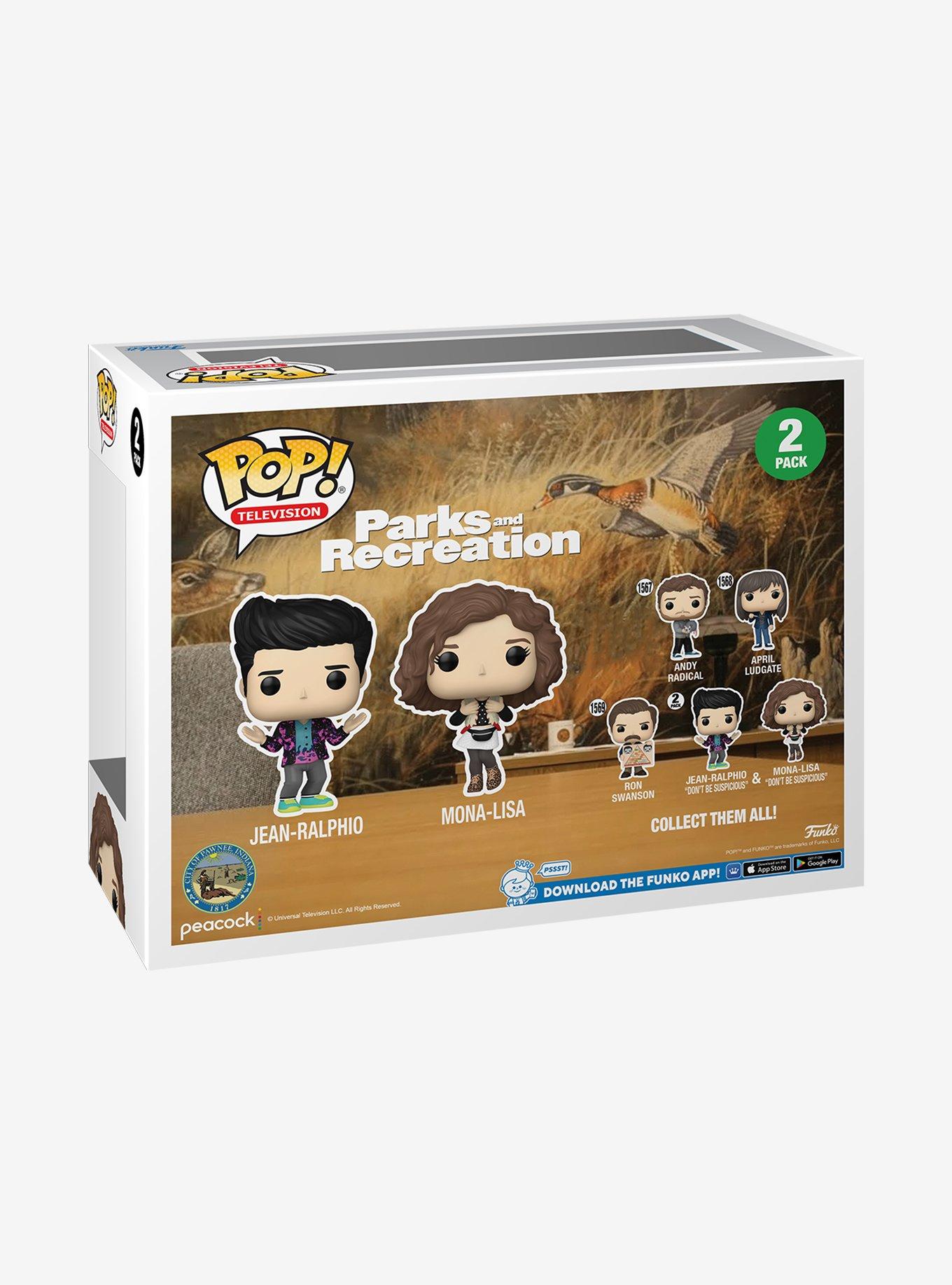 Funko Parks And Recreation Pop! Television Jean-Ralphio & Mona-Lisa Vinyl Figure Set