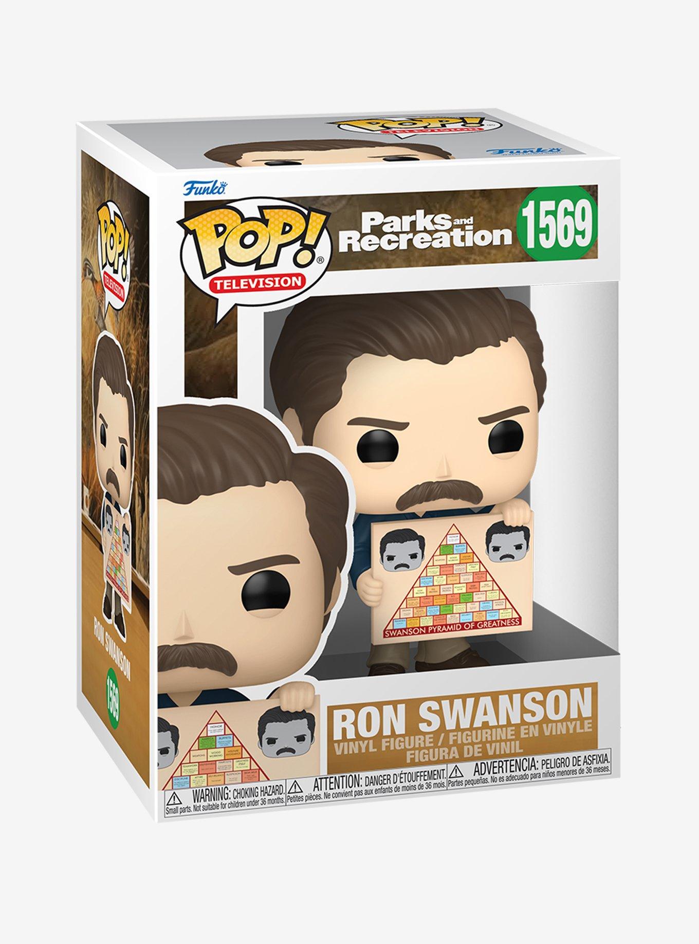 Funko Parks And Recreation Pop! Television Ron Swanson Vinyl Figure, , hi-res