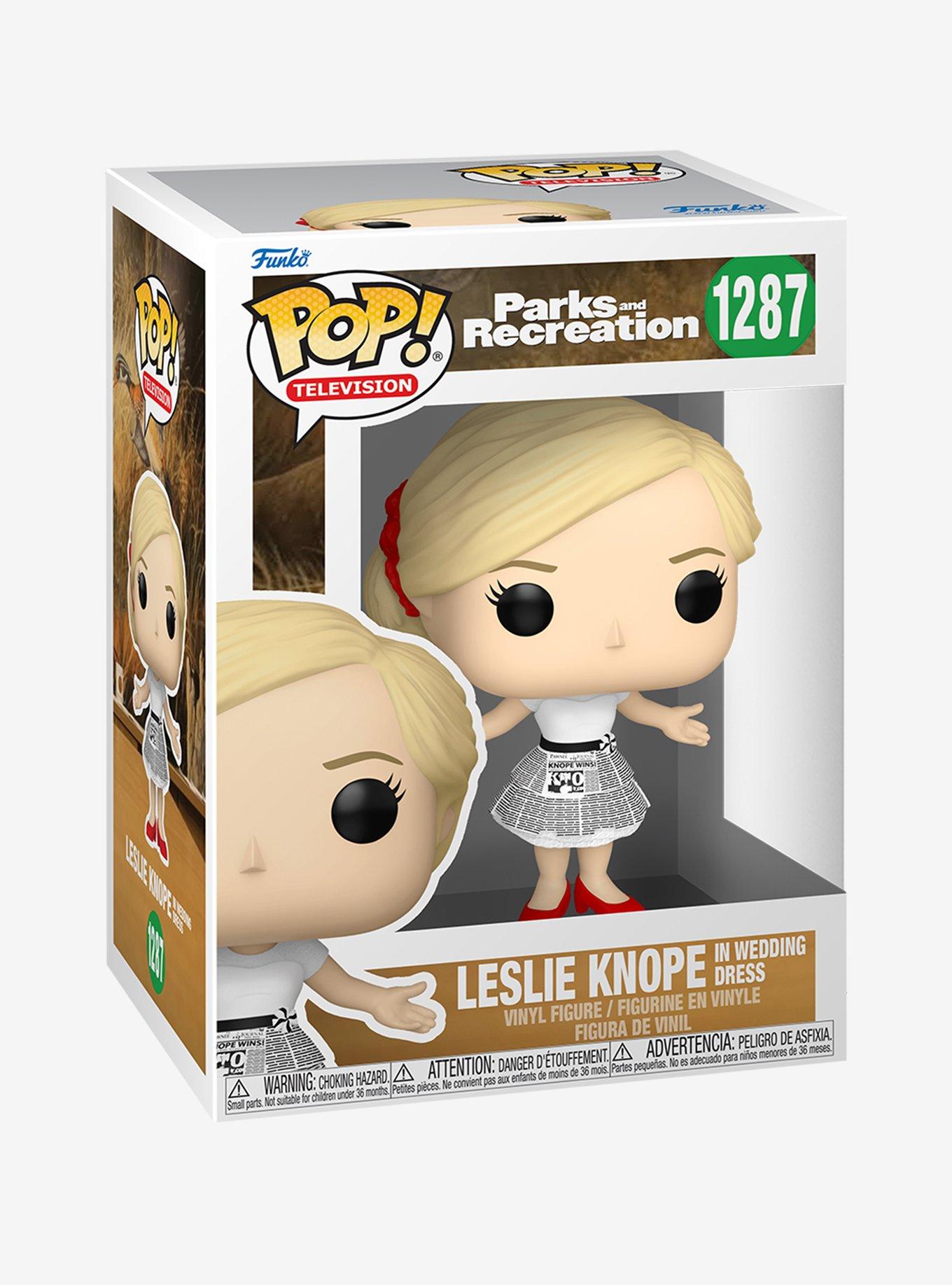 Funko Parks And Recreation Pop! Television Leslie Knope (In Wedding Dress) Vinyl Figure