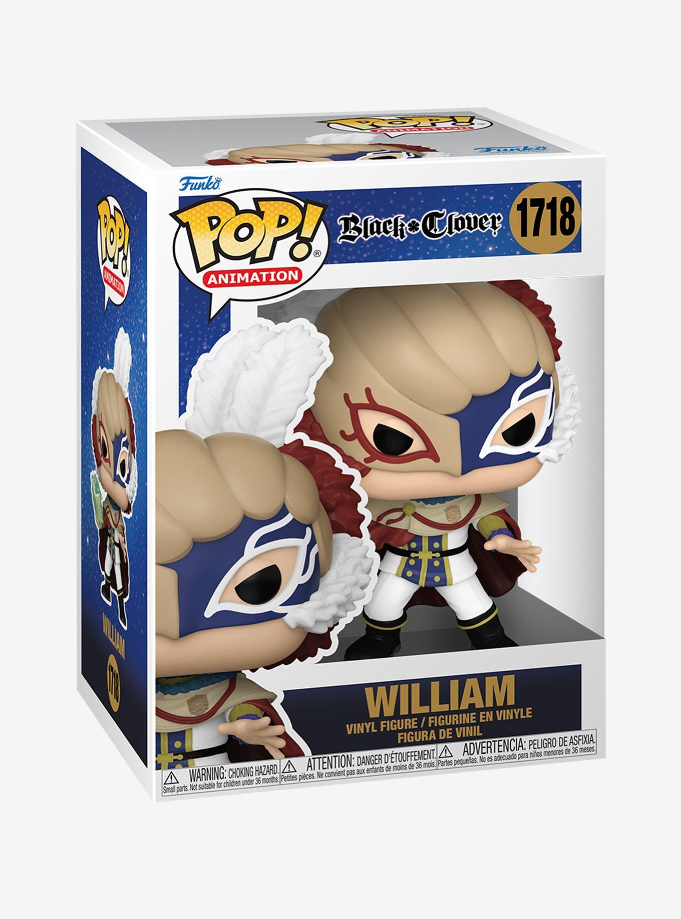 Funko Black Clover Pop! Animation William Vinyl Figure, , hi-res