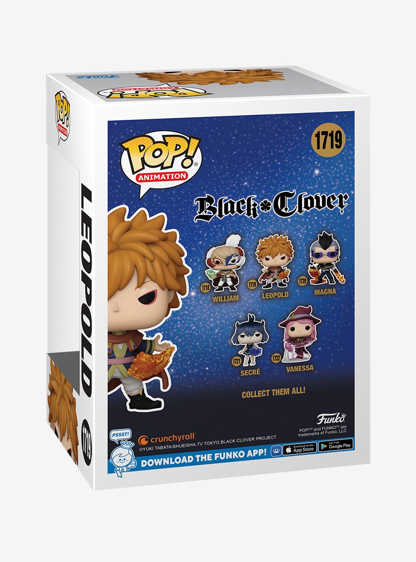 Funko Black Clover Pop! Animation Leopold Vinyl Figure, , alternate