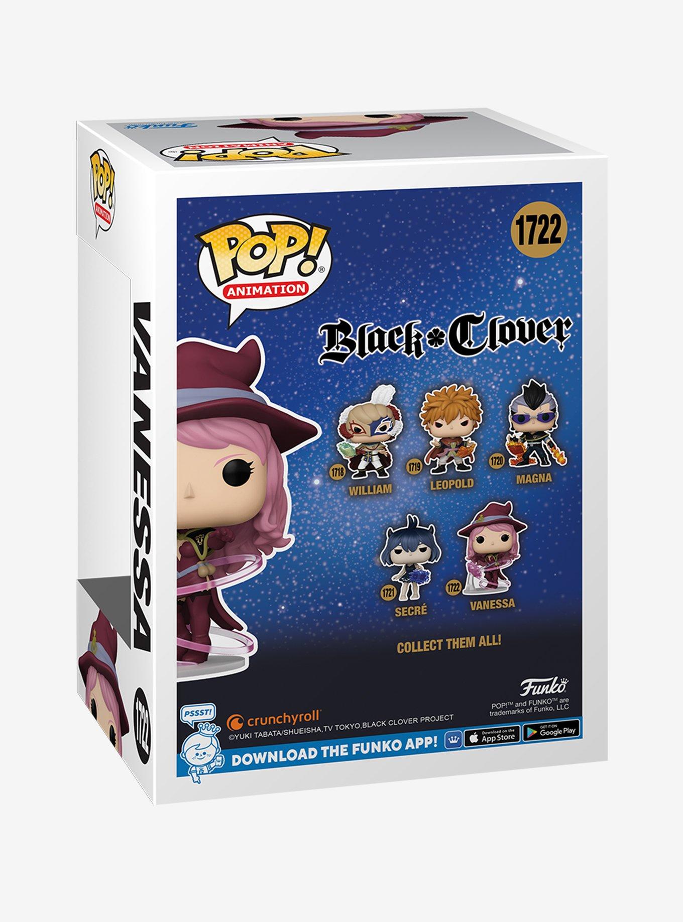 Funko Black Clover Pop! Animation Vanessa Vinyl Figure, , alternate