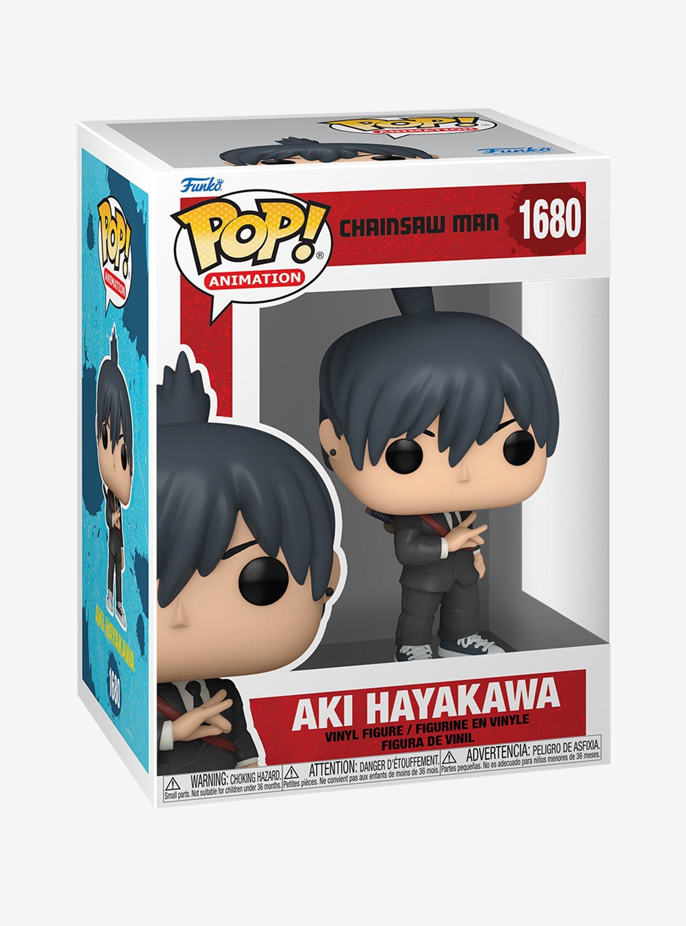 Funko Chainsaw Man Pop! Animation Aki Hayakawa Vinyl Figure, , hi-res