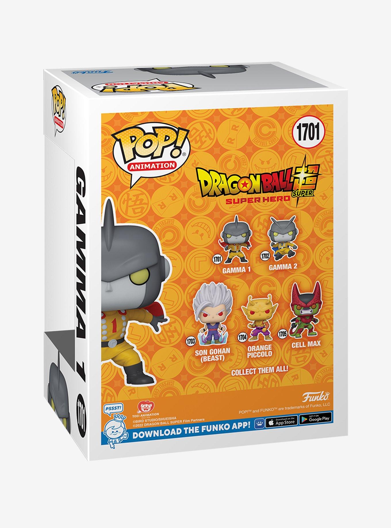 Funko Dragon Ball Super: Super Hero Pop! Animation Gamma 1 Vinyl Figure, , alternate