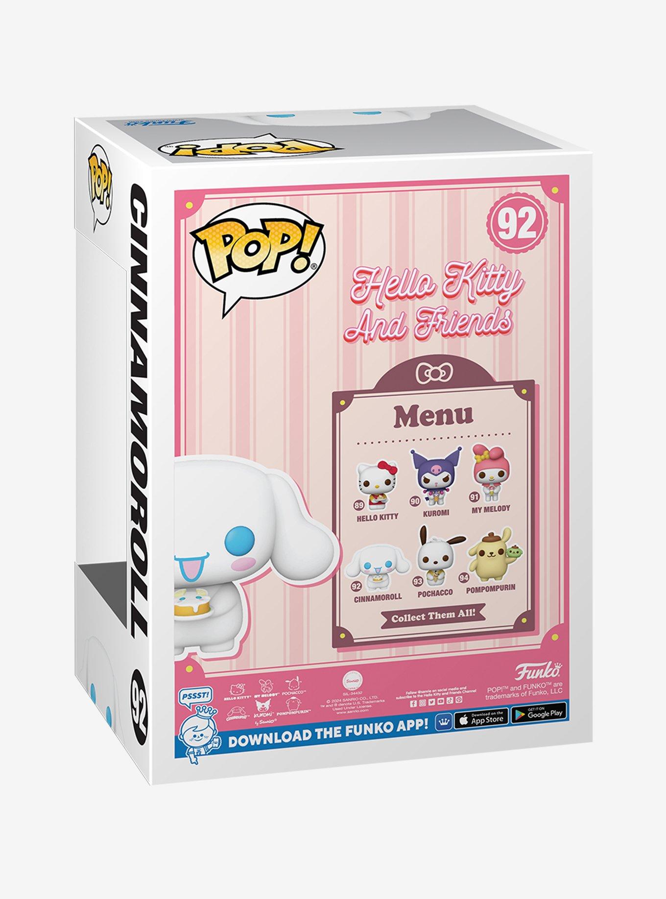 Funko Hello Kitty And Friends Pop! Cinnamoroll (With Cake) Vinyl Figure, , alternate