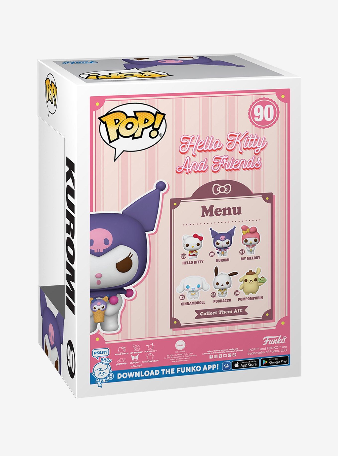 Funko Hello Kitty And Friends Pop! Kuromi (With Cone) Vinyl Figure, , alternate