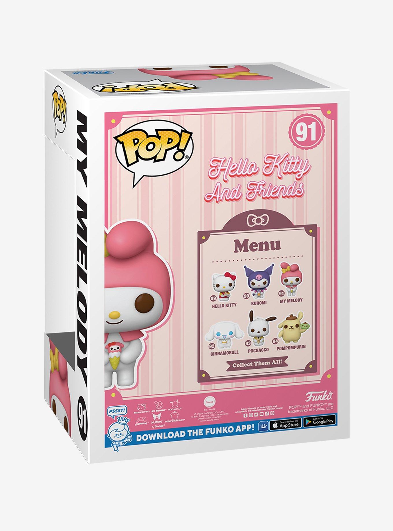 Funko Hello Kitty And Friends Pop! My Melody (With Cone) Vinyl Figure, , alternate