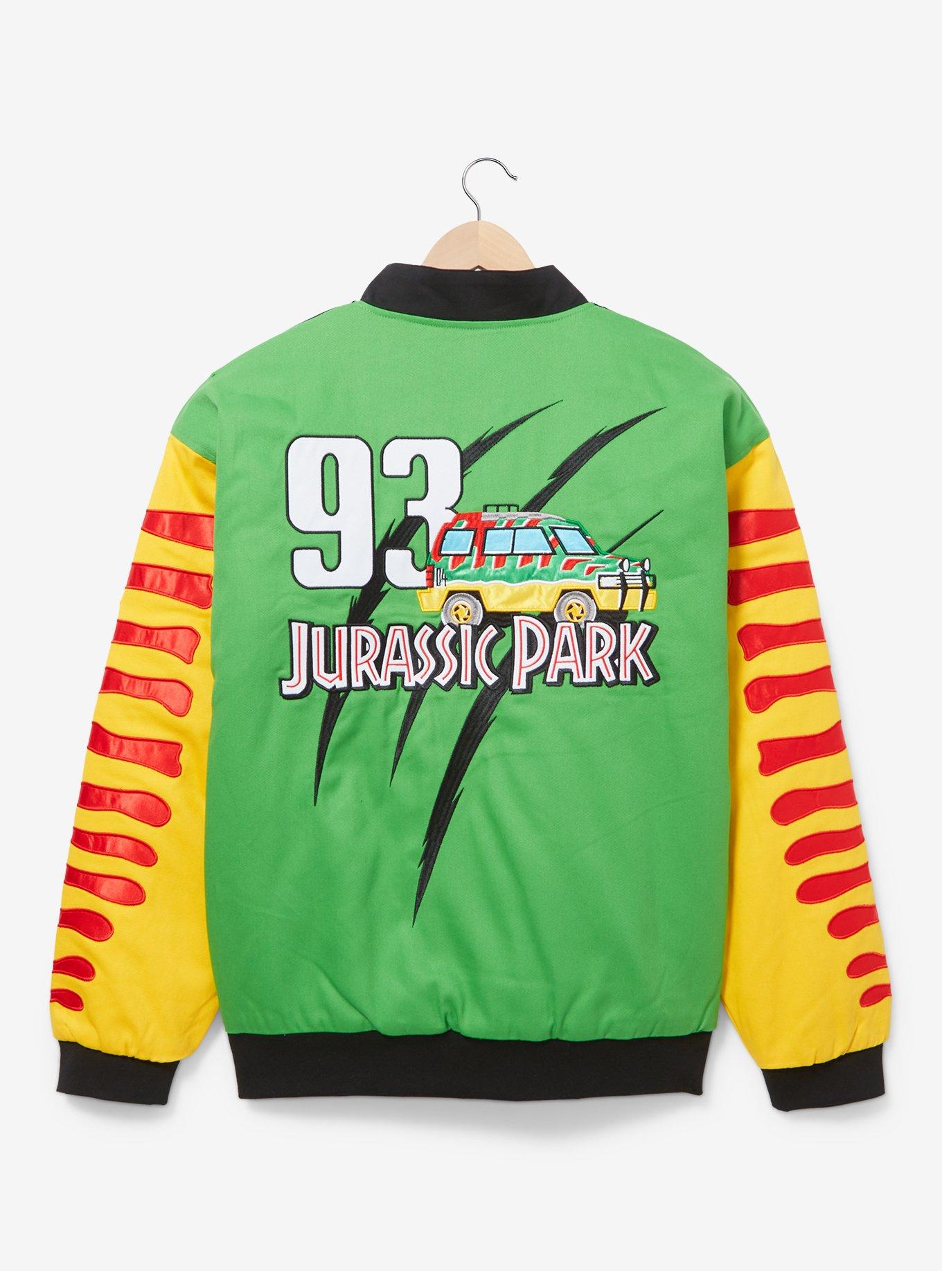 Jurassic Park Jeep Racing Jacket - BoxLunch Exclusive, GREEN, alternate