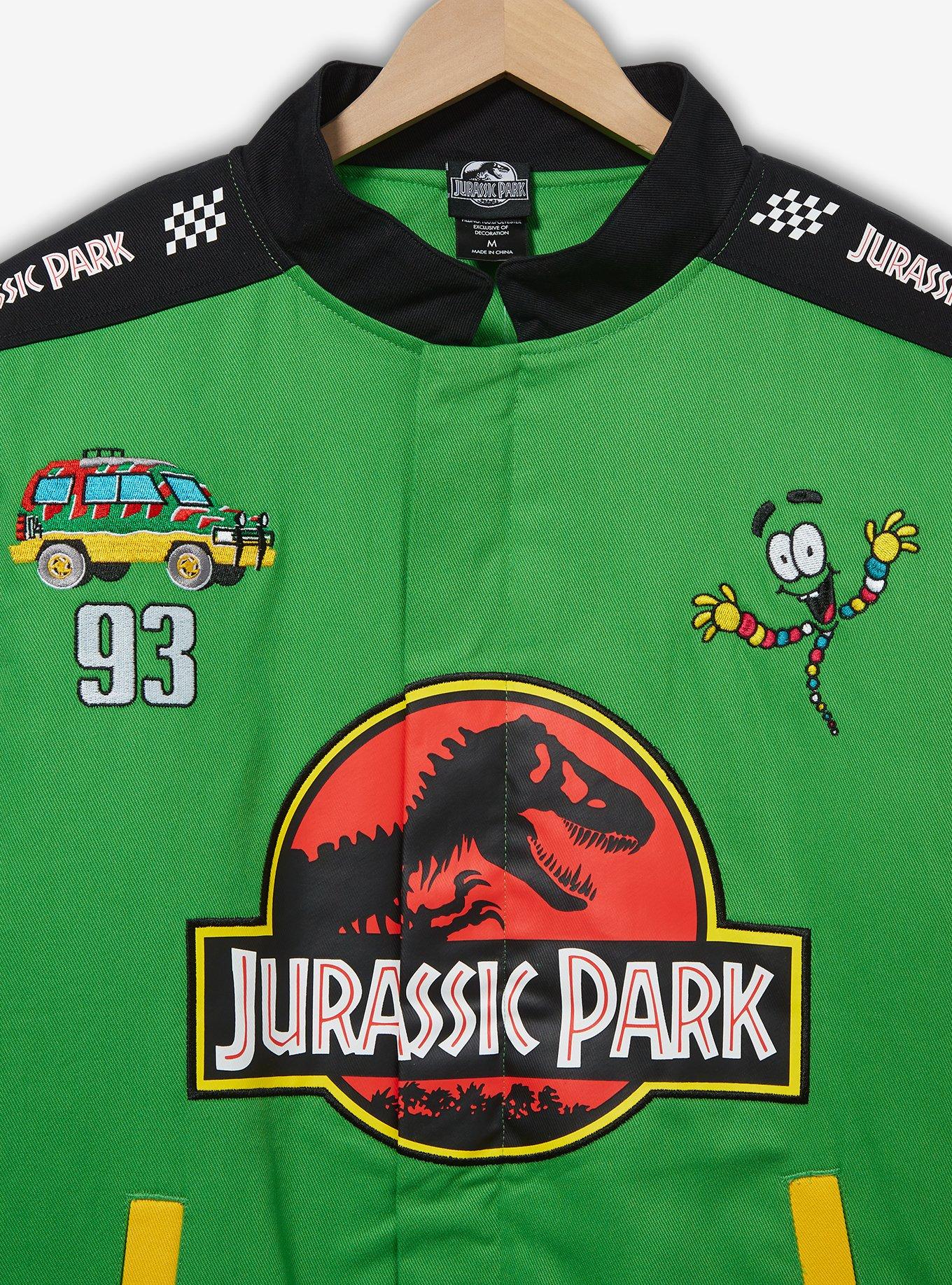 Jurassic Park Jeep Racing Jacket - BoxLunch Exclusive, GREEN, alternate